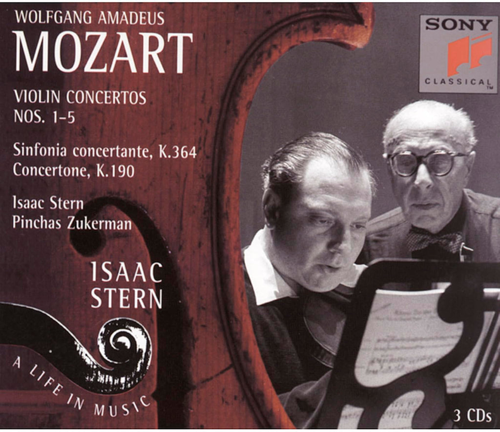 Wolfgang Amadeus Mozart / Isaac Stern / Pinchas Zukerman - Violin Concerti 1-5 (CD)
