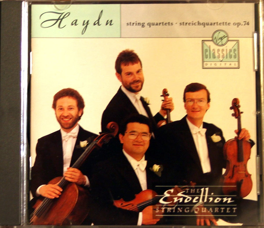Haydn - Haydn: String Quartet op 74 no 1 in C major, op 74 no 2 in F major, op 74 no 3 in G minor 'The Rider' (CD)