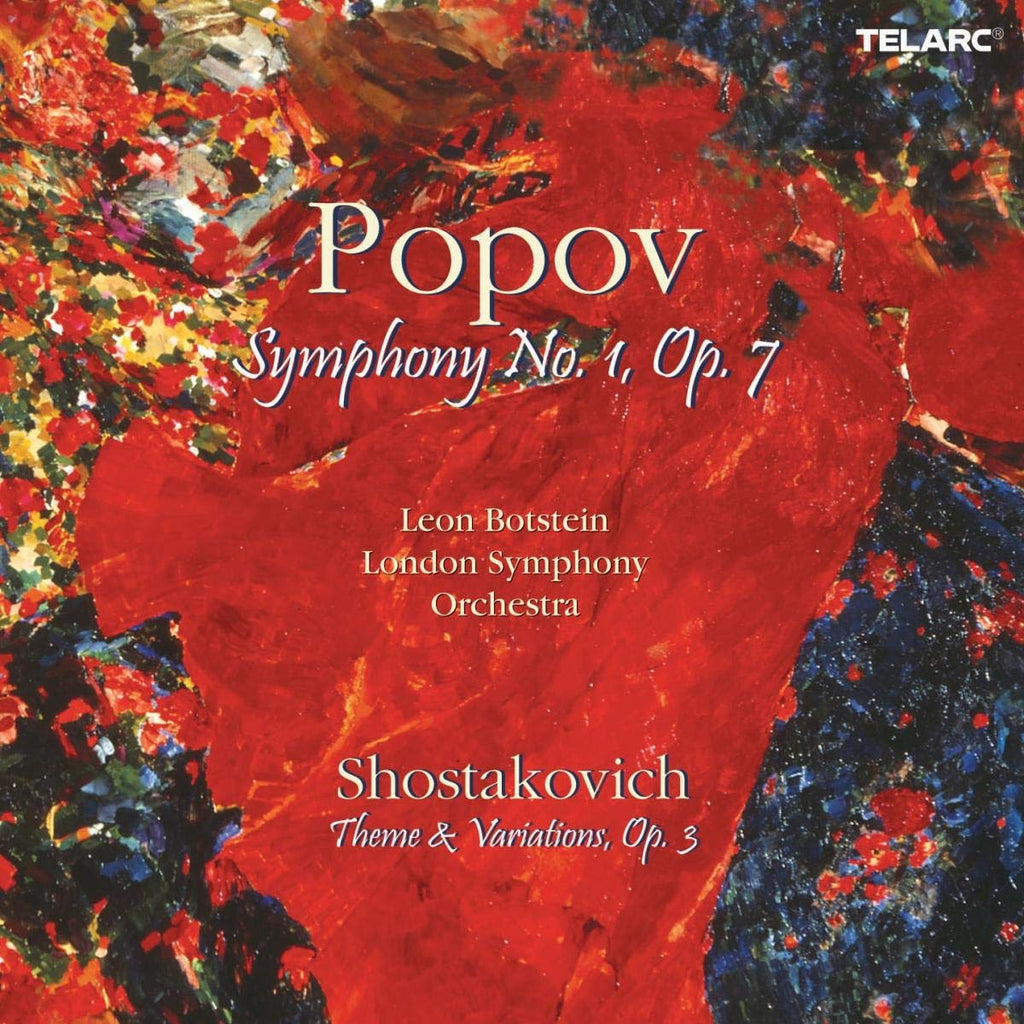 Popov - Popov: Symphony No. 1, Op. 7 / Shostakovich: Theme & Variations, Op. 3 (CD)