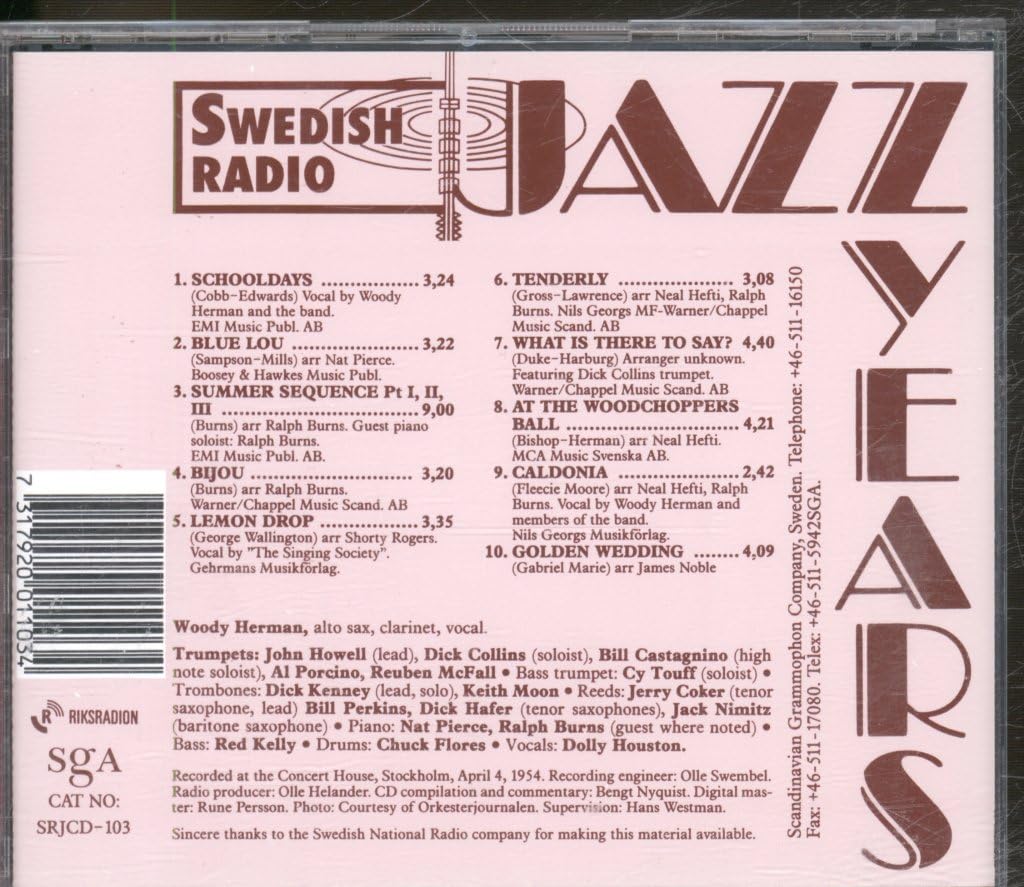 Woody Herman - Jazz Years Vol. 2 (CD)