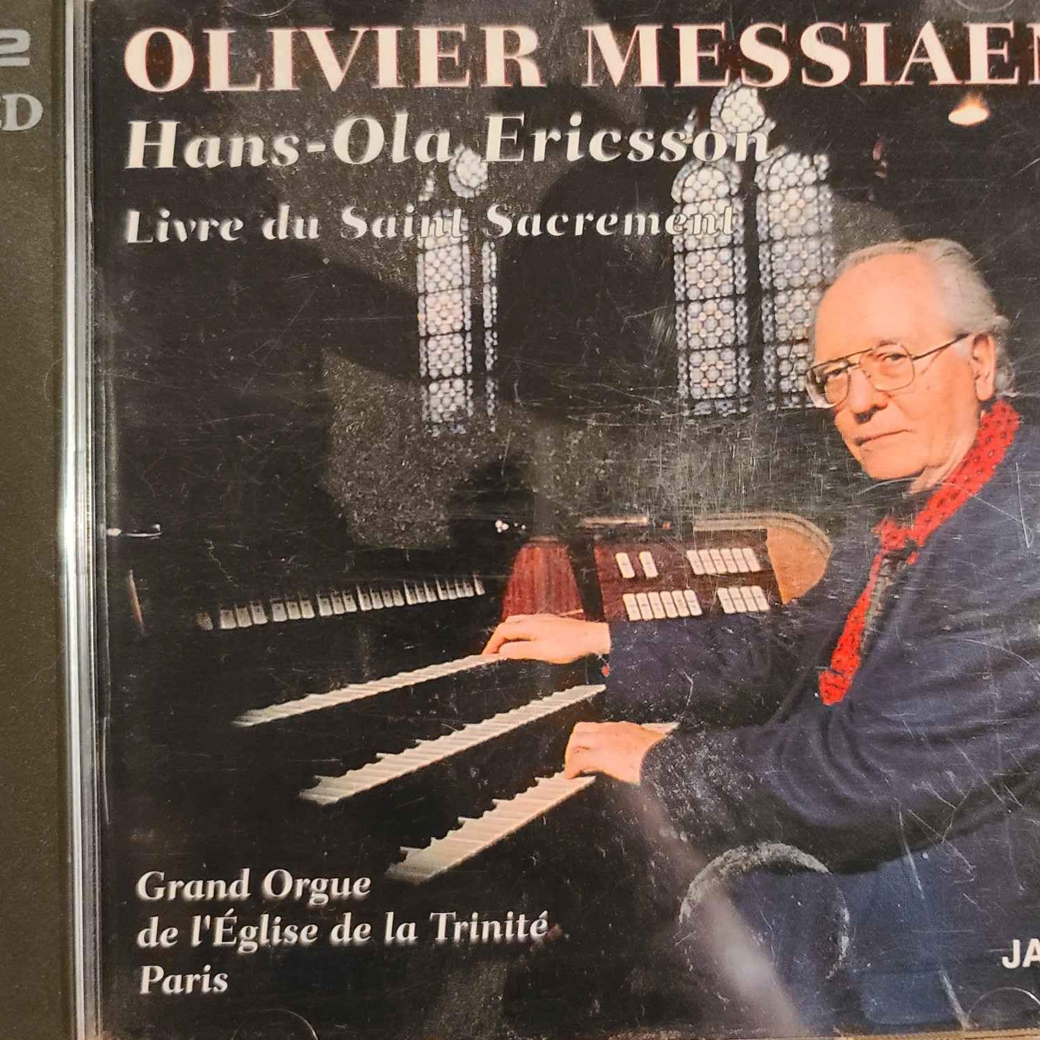 Livre du Saint Sacrement - Olivier Messiaen & Hans-Ola Ericsson - Rare! (CD)