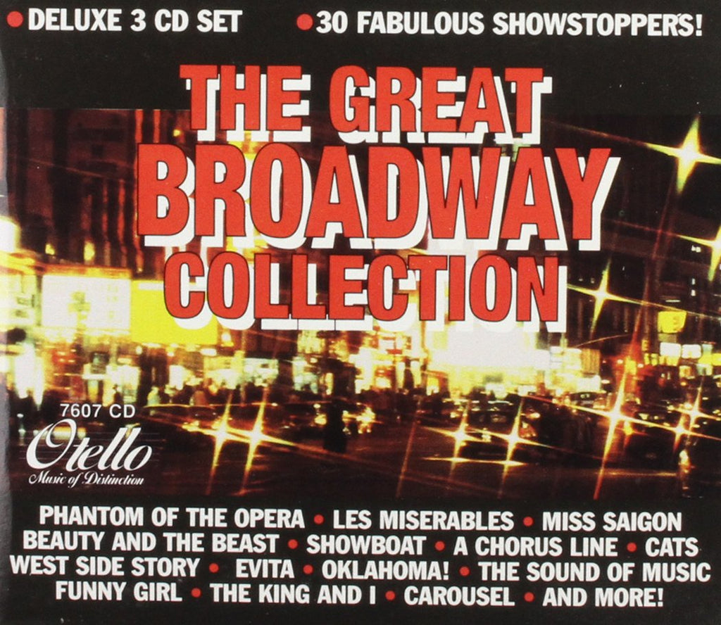 LONDON POPS ORCHESTRA - The Great Broadway Collection Deluxe 3 CD Set (CD)