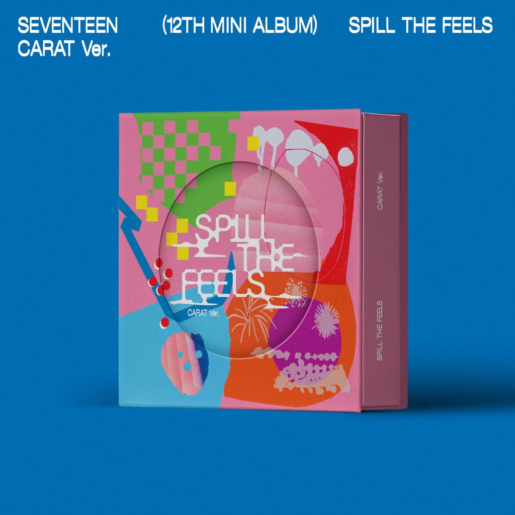 SEVENTEEN 12th Mini Album 'SPILL THE FEELS'[CARAT Ver.] (CD)