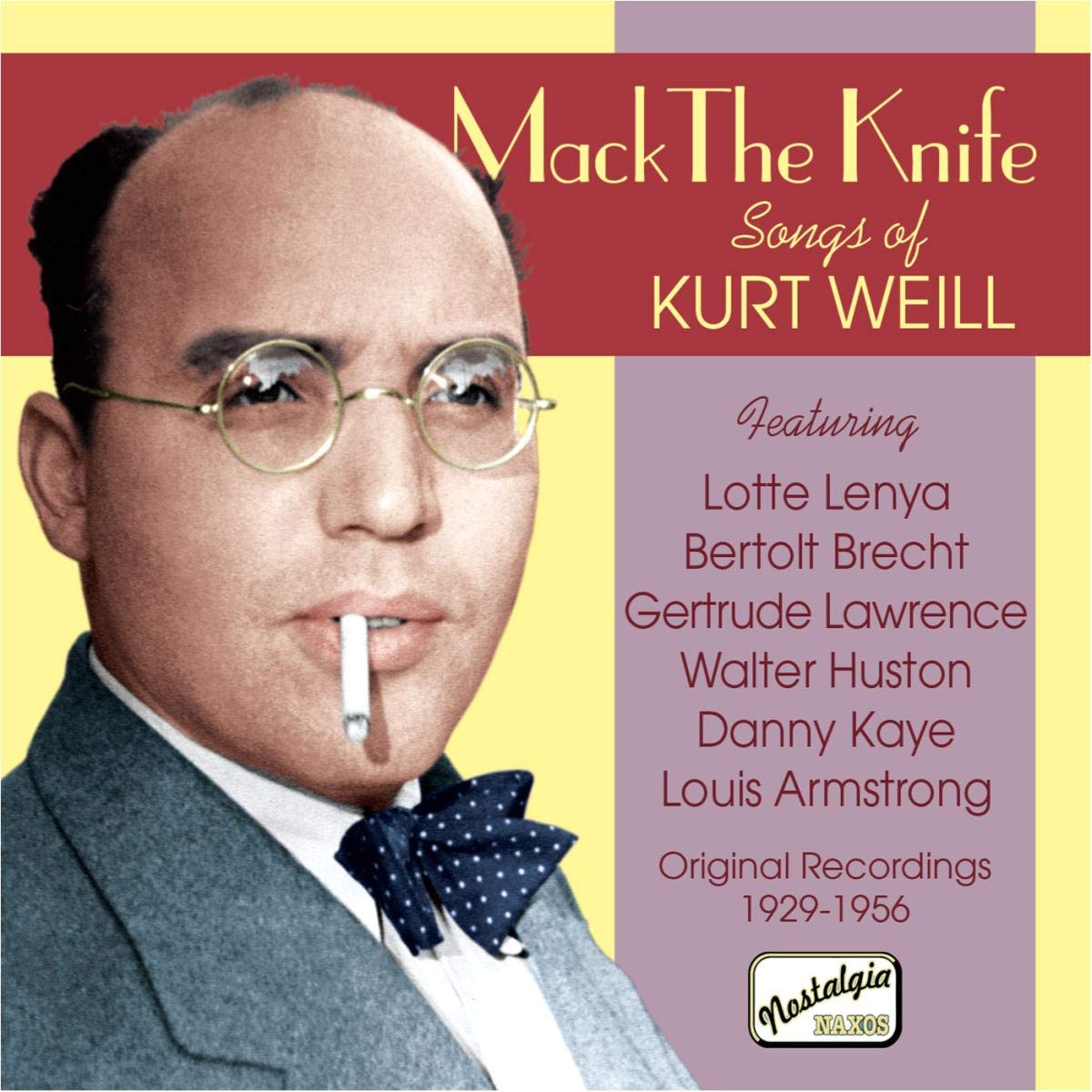 Weill, K. - WEILL: Mack The Knife - Songs of Kurt Weill (1929-1956) (CD)