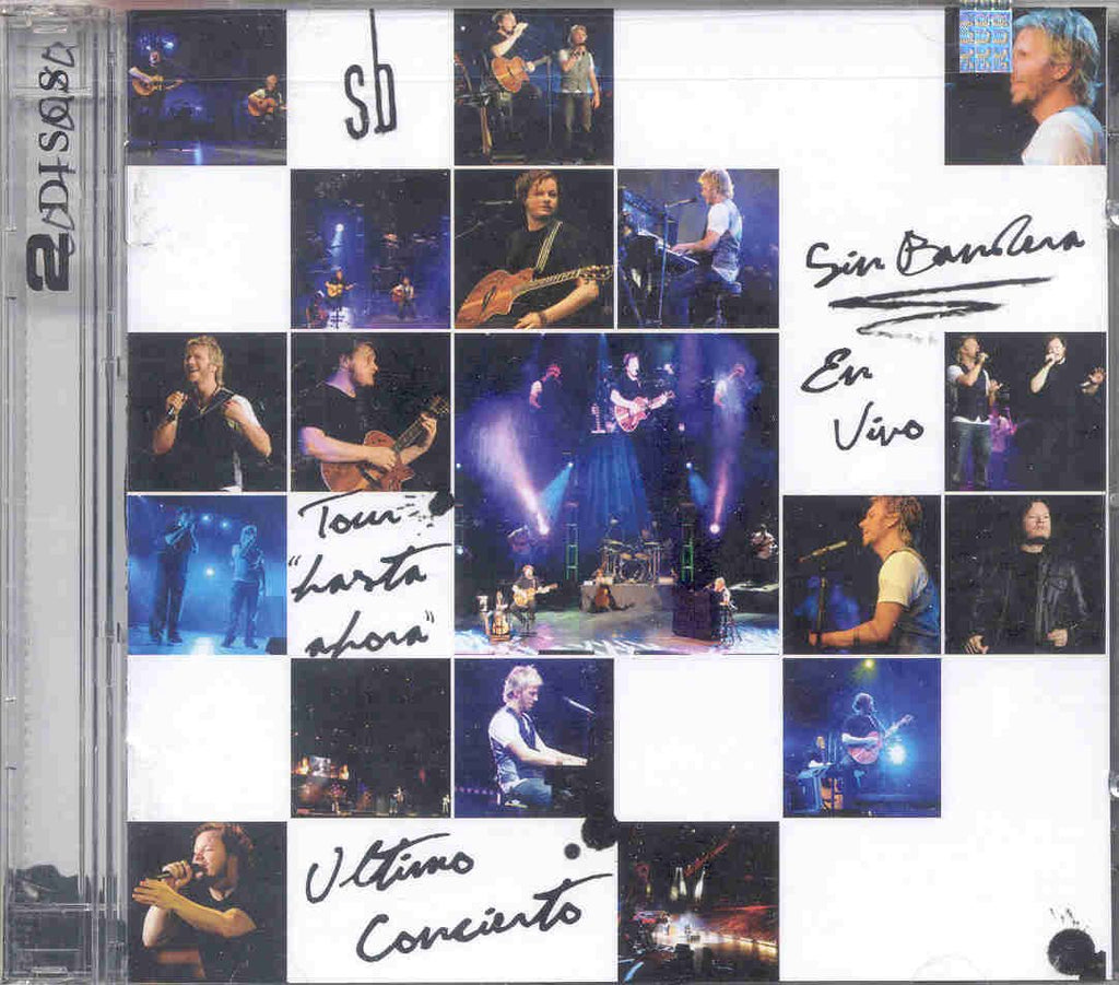 Sin Bandera - Hasta Ahora En Vivo Auditorio Nacional (CD)