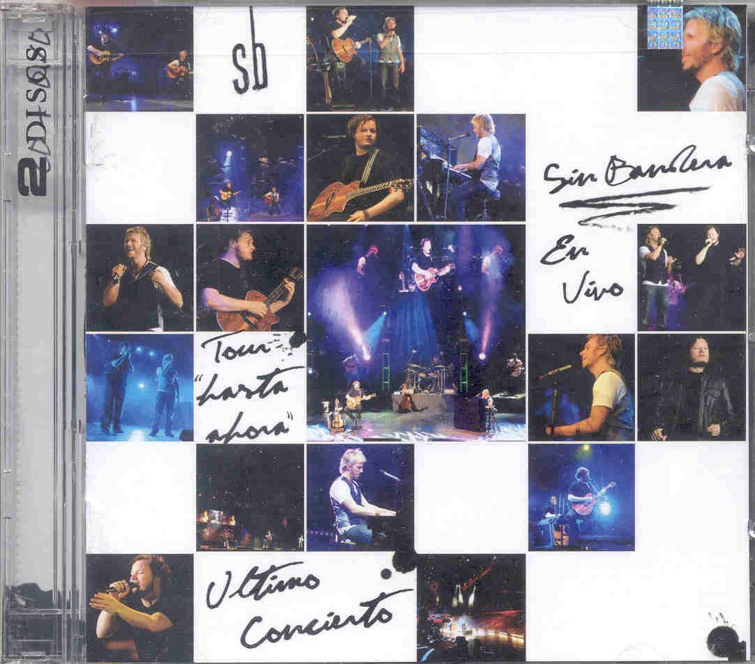 Sin Bandera - Hasta Ahora En Vivo Auditorio Nacional (CD)