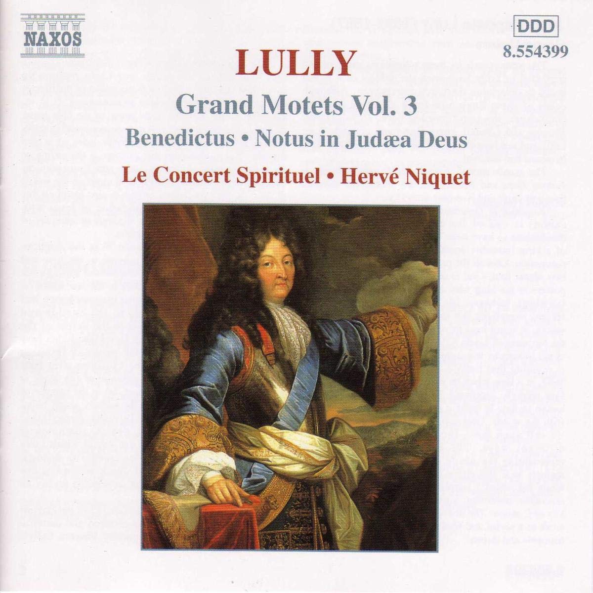 Lully - Lully: Grand Motets, Vol. 3 - Benedictus, Notus in Judea Deus (CD)