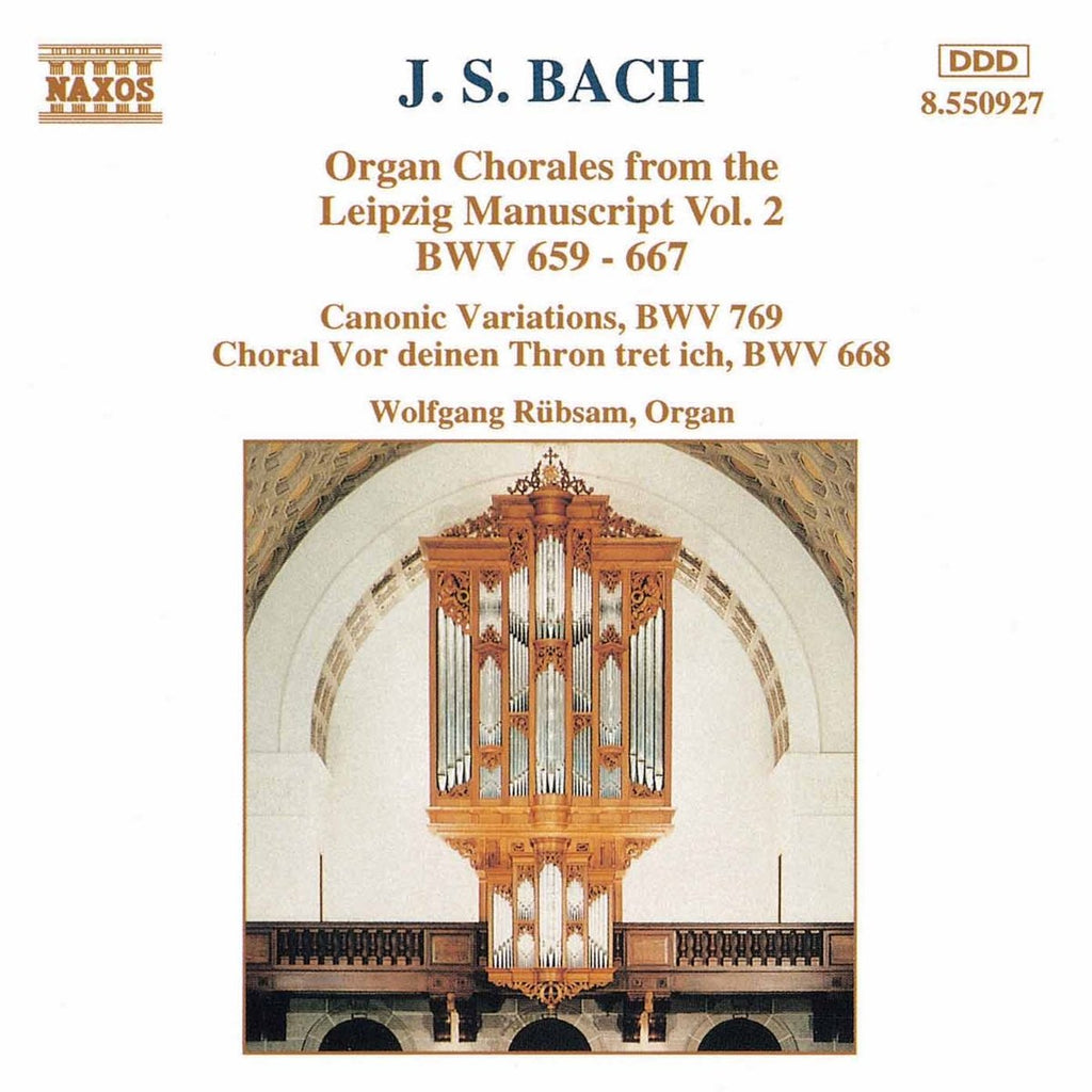 Johann Sebastian Bach / Wolfgang Rubsam - Orgelchoraele Bwv 659-668 (CD)