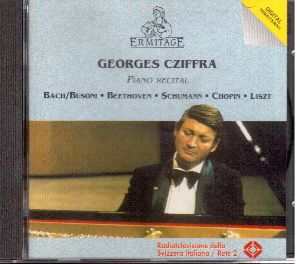 Gyorgy Cziffra / Johann Sebastian Bach / Ferruccio Busoni / Ludwig van Beethoven / Robert Schumann / Frederic Chopin / Franz Liszt - Piano Recital, 1963 [Import] [Audio CD] Georges Cziffra (CD)