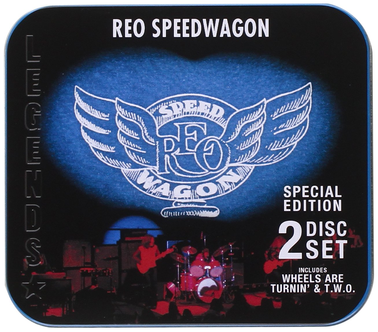 REO Speedwagon - Wheels Are Turnin / Two (CD)
