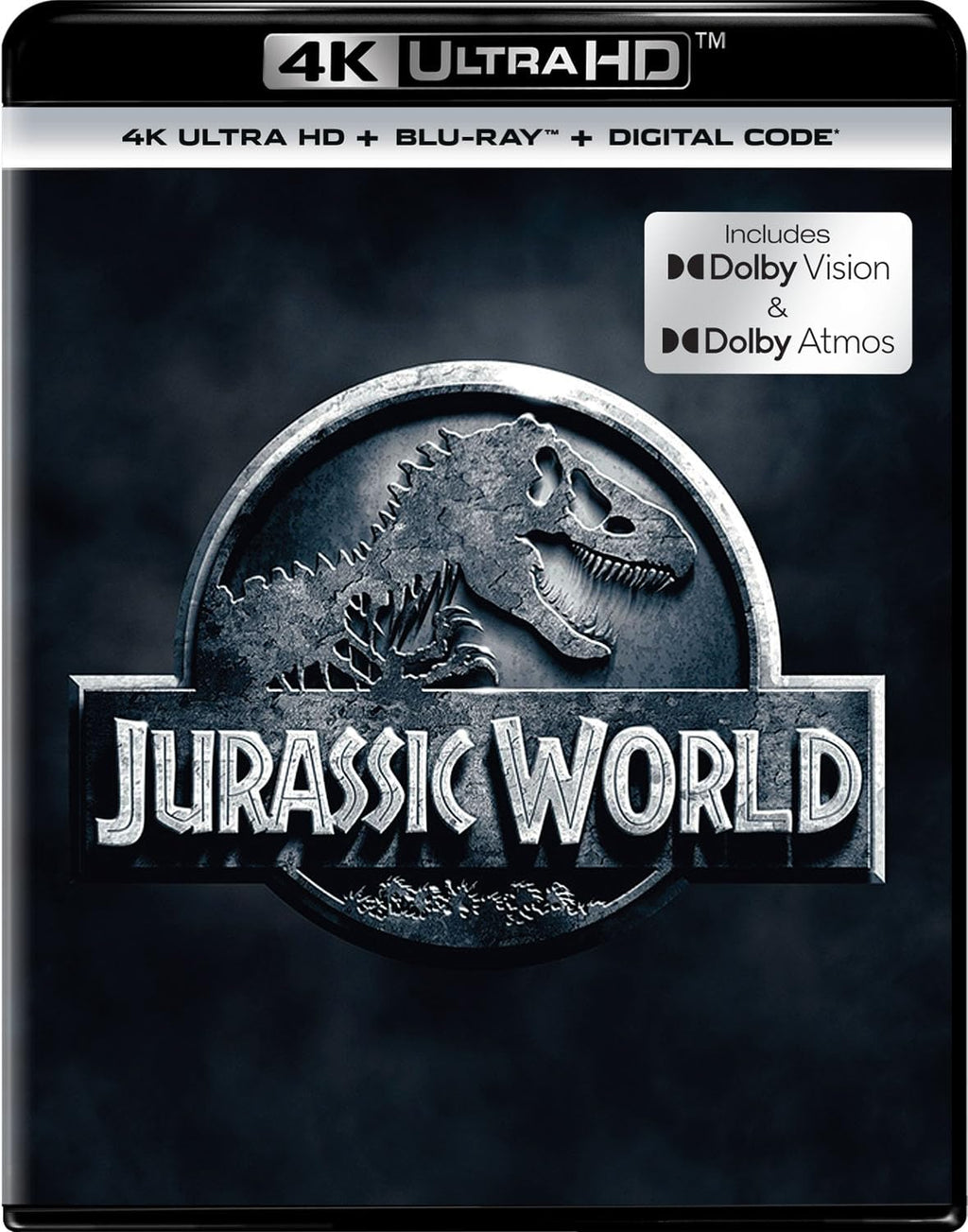 Jurassic World - 4K Ultra HD + Blu-ray + Digital (Dolby Vision + Dolby Atmos Version) (Blu-ray)