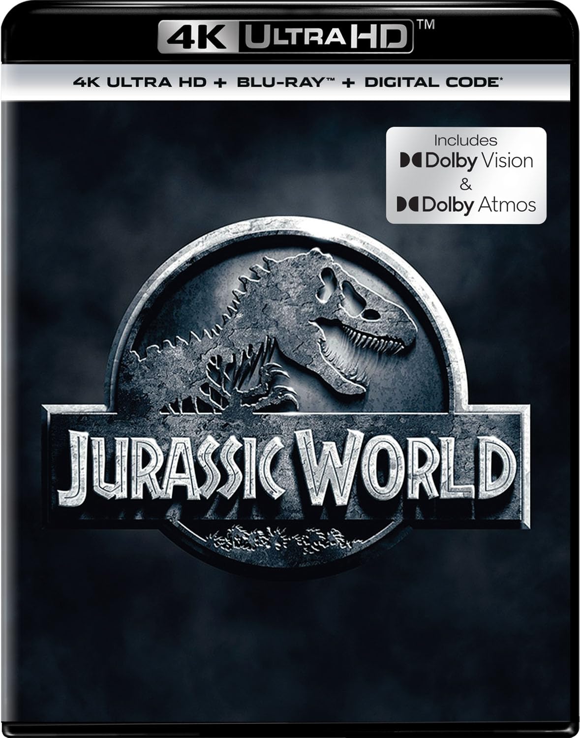 Jurassic World - 4K Ultra HD + Blu-ray + Digital (Dolby Vision + Dolby Atmos Version) (Blu-ray)