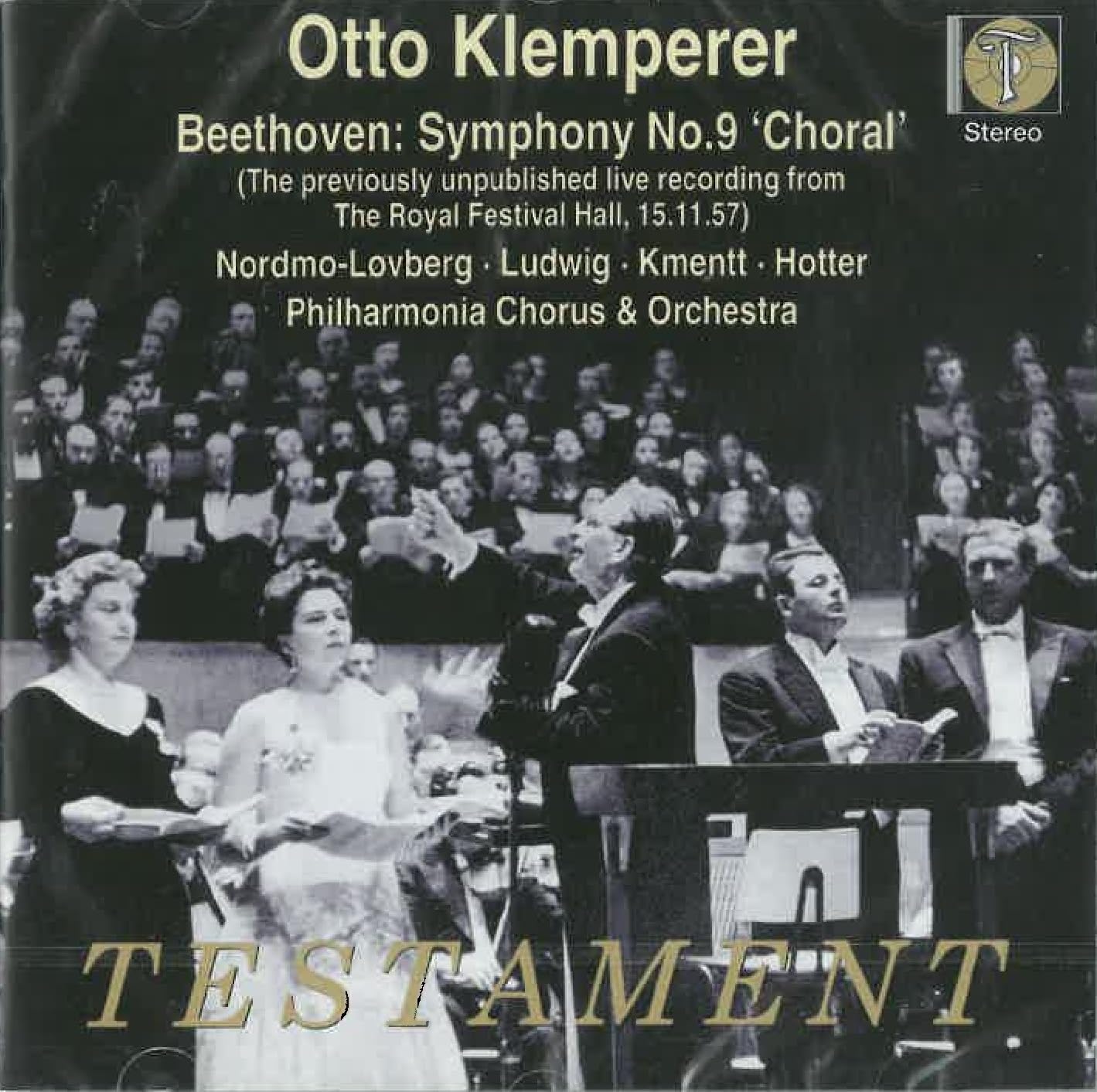 Beethoven - Beethoven: Symphony 9 'Choral' (The Previously Unpublished Live Recording From The Royal Festival Hall, 15.11.1957) (CD)