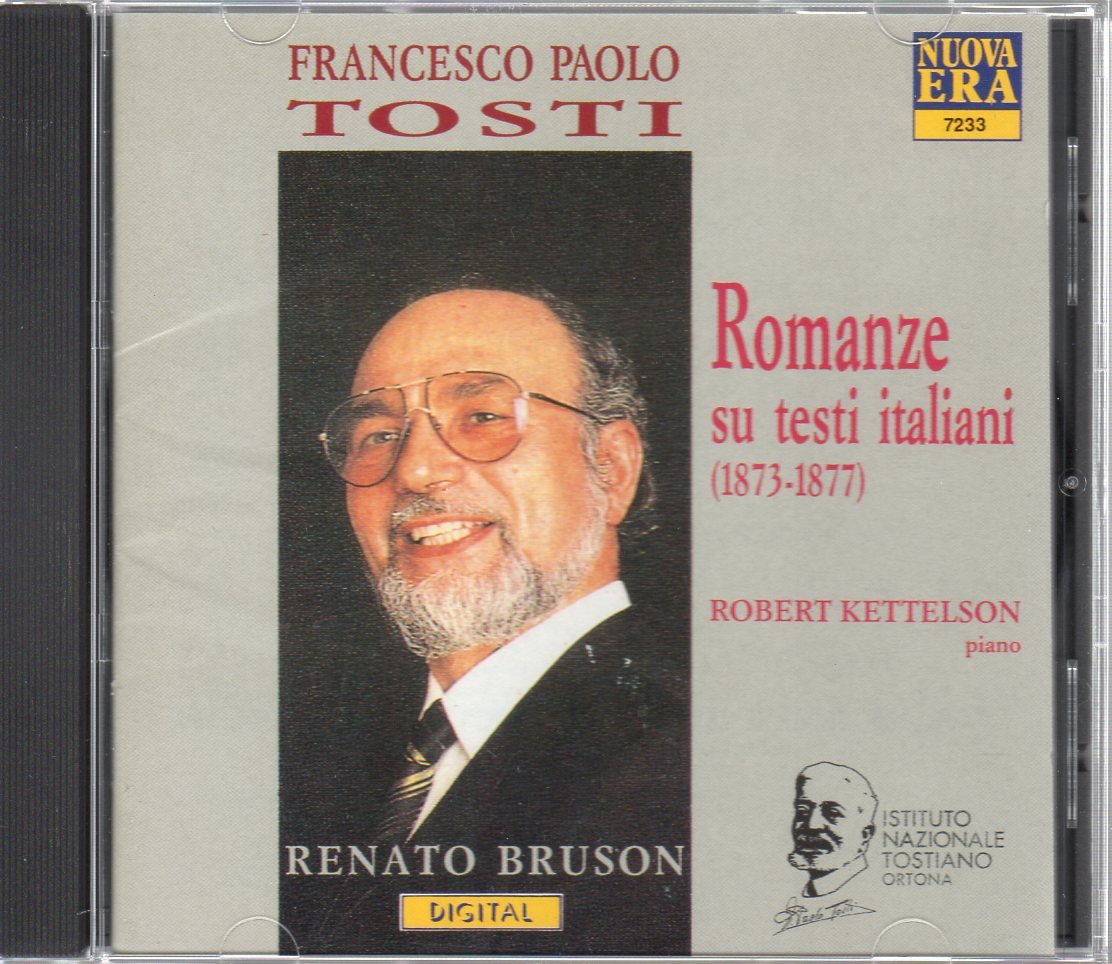 Renato Bruson - Tosti: Romanze Su Testi Italiani. Italian Romanzas. R. Bruson (CD)
