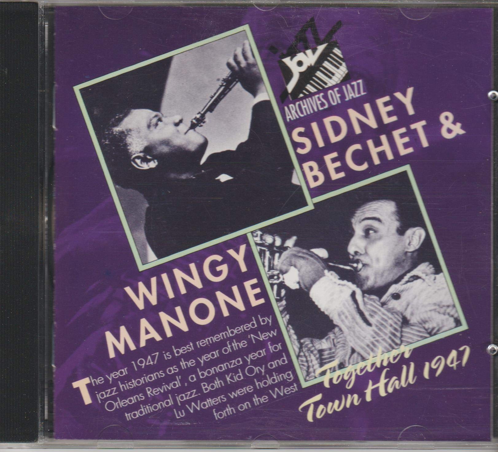 Sidney Bechet / Wingy Manone - Together Town Hall 1947 (CD)