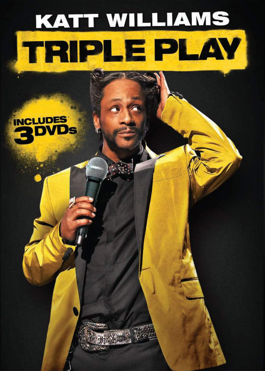 Katt Williams Triple Play 3-DVD Collection (Katt Williams Kattpacalypse / Katt Williams Live / Chocolate Sundaes: Live on Sunset Strip) (DVD)