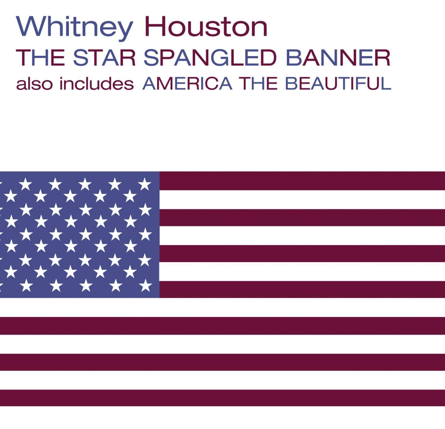 Whitney Houston - The Star Spangled Banner/America The Beautiful (CD)