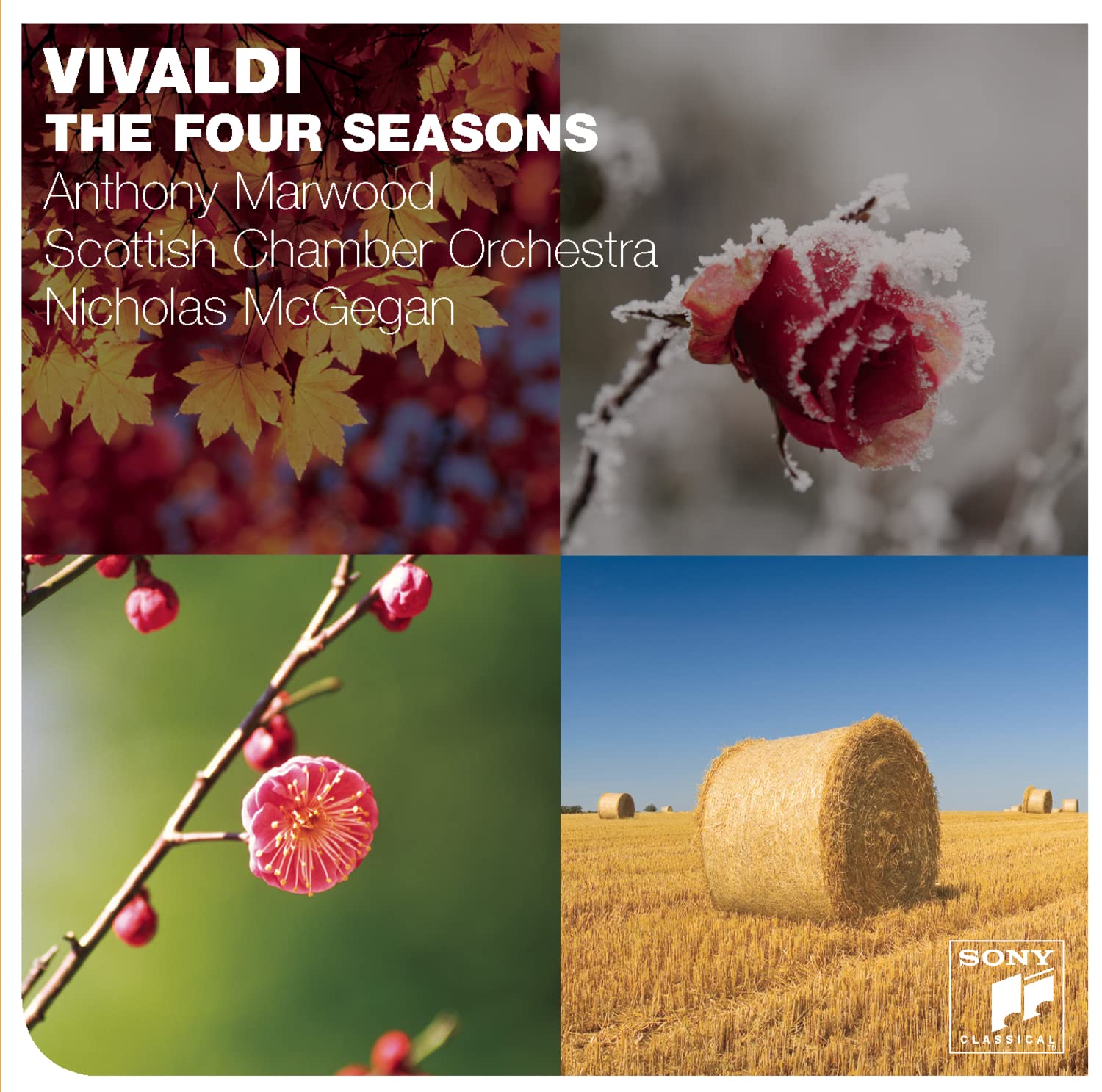 Philharmonia Baroque Orchestra / Nicholas McGegan / Elizabeth Blumenstock - Vivaldi: The Four Seasons (CD)