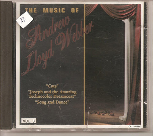 Andrew Lloyd Webber - Andrew Lloyd Webber - Vol. 3 - Cats, Joseph and the Amazing Technocolor Dreamcoat, Song and Dance (CD)