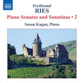 Ferdinand Ries / Susan Kagan - Ries: Piano Sonatas and Sonatinas, Vol. 2 (CD)