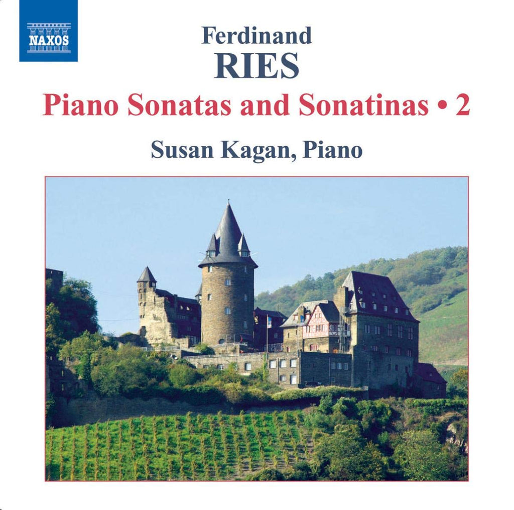 Ferdinand Ries / Susan Kagan - Ries: Piano Sonatas and Sonatinas, Vol. 2 (CD)