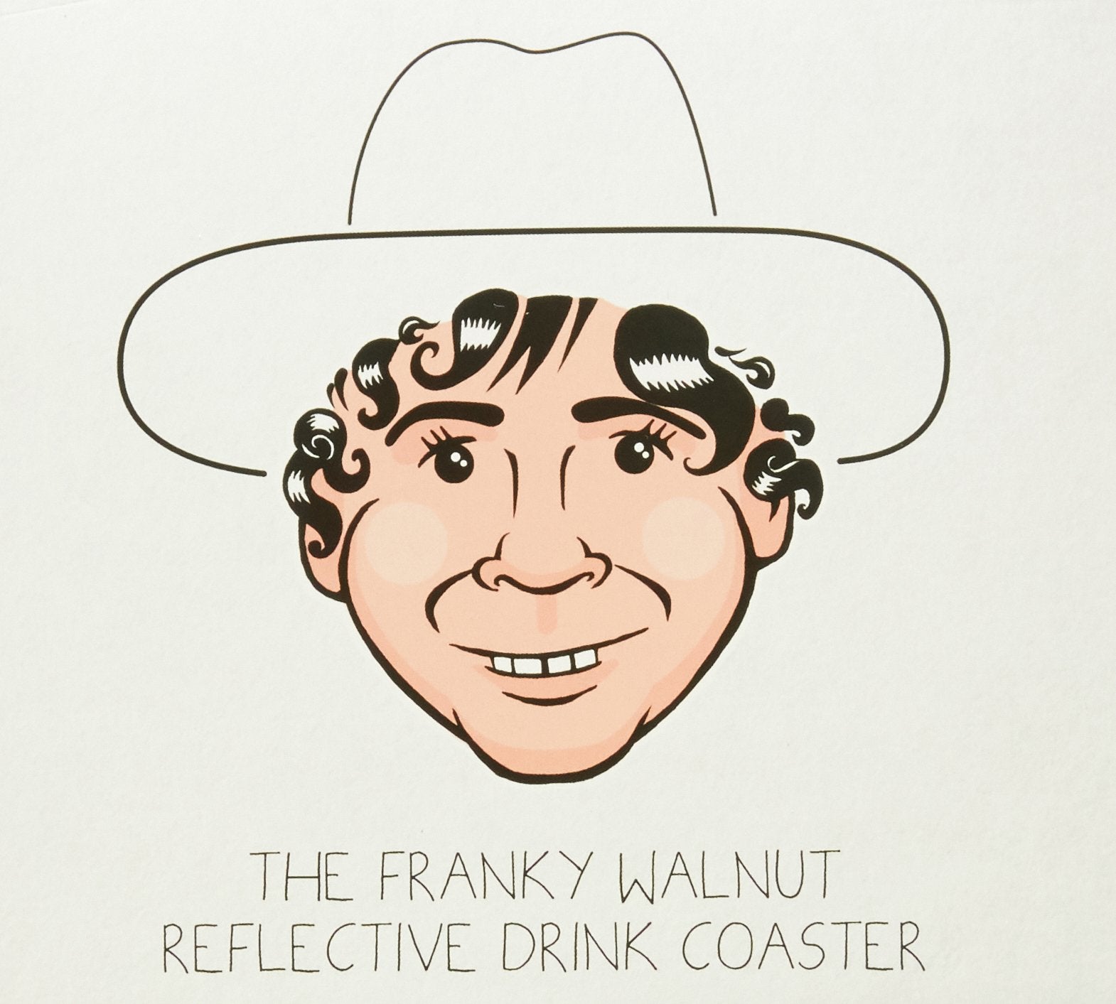 The Franky Walnut - FRANKY WALNUT - THE FRANKY WALNUT REFLECTIVE DRINK COASTER (1 CD) (CD)