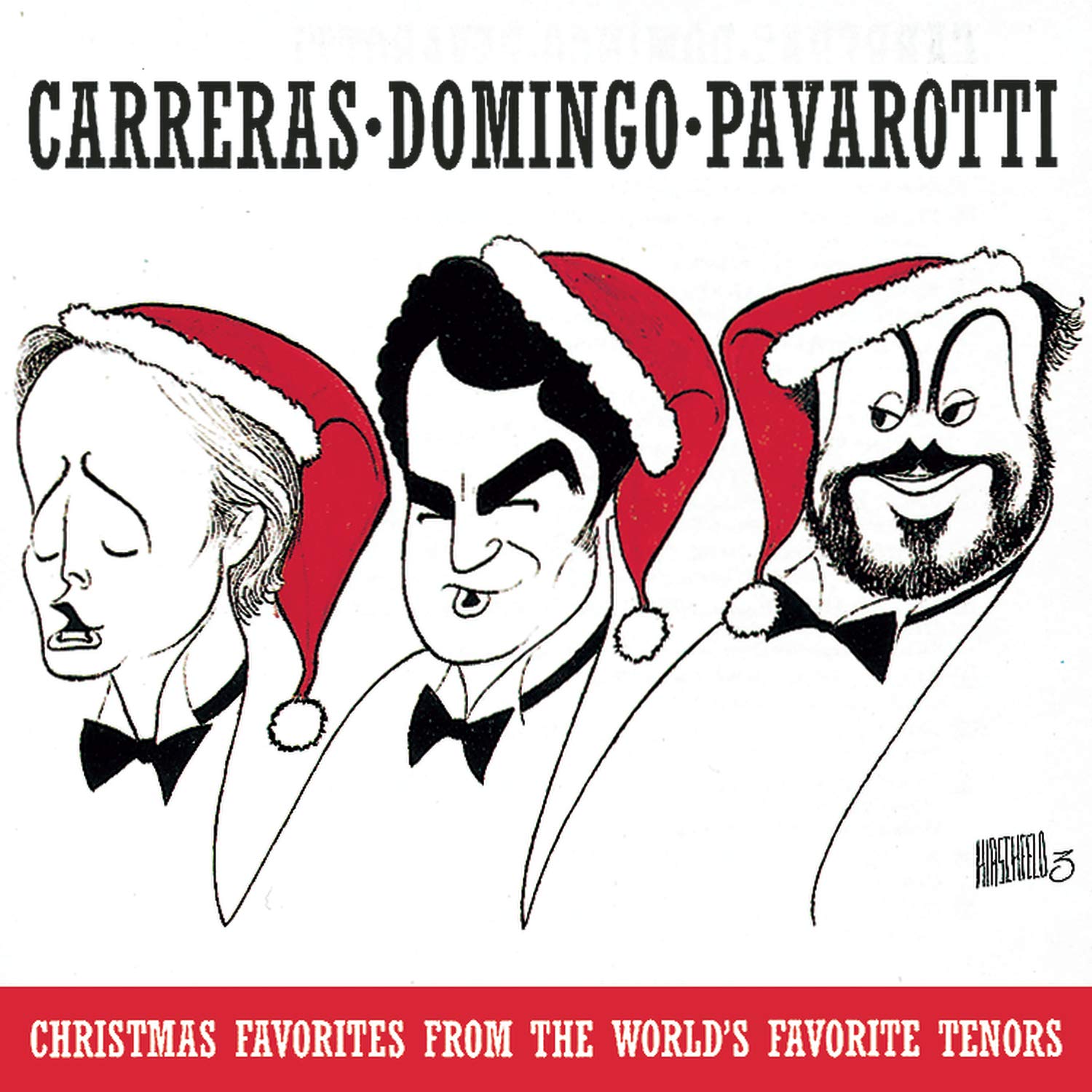 Jose Carreras / Placido Domingo / Luciano Pavarotti - Christmas Favorites from the World's Favorite Tenors (CD)