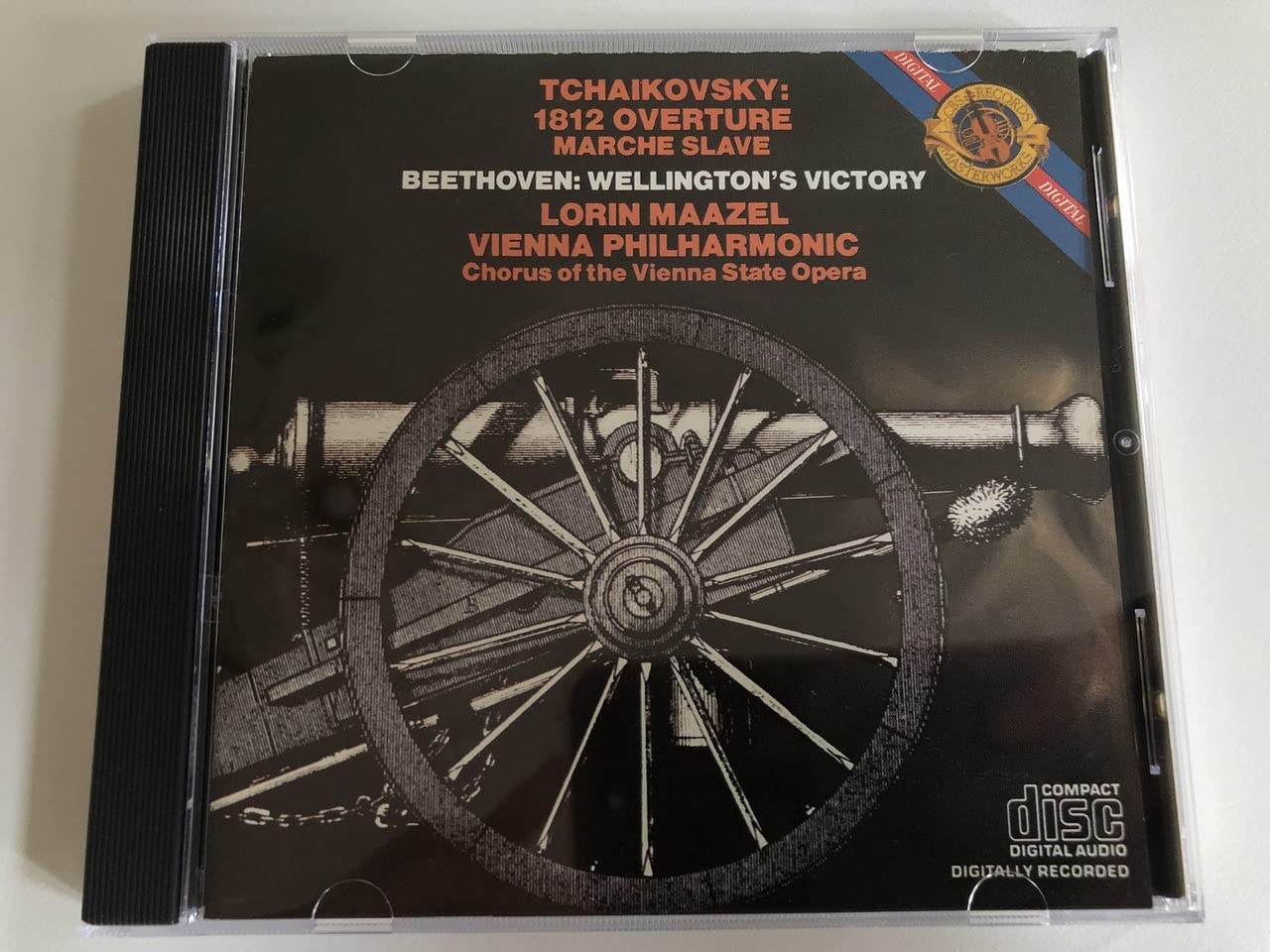 Tchaikovsky: 1812 Overture; Marche Slave, Beethoven: Wellington's Victory (CD)