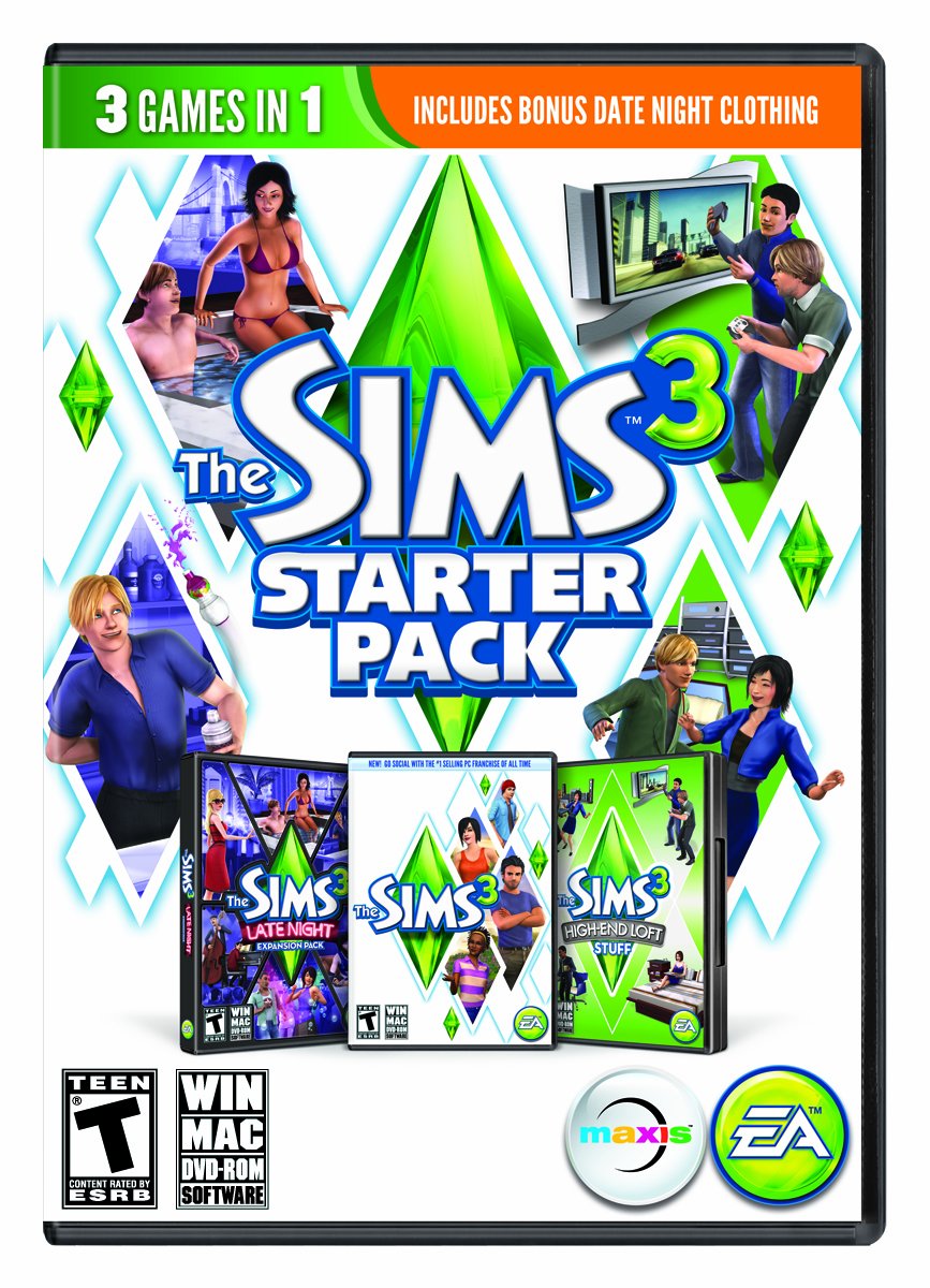 The Sims 3 Starter Pack - PC/Mac (DVD)