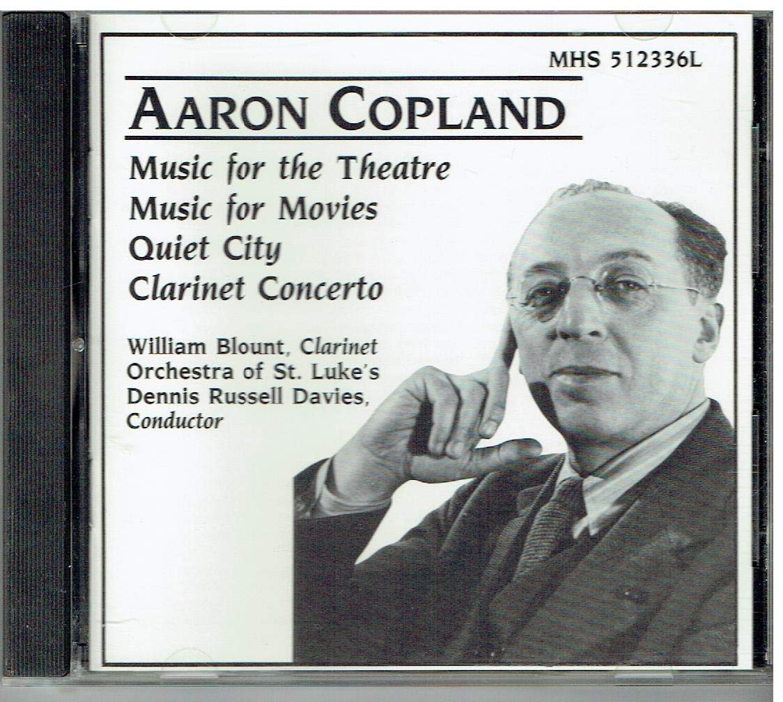 Aaron Copland / William Blount / Orchestra Of St. Luke's / Dennis Russell Davies - Four Orchestral Works by Aaron Copland (CD)