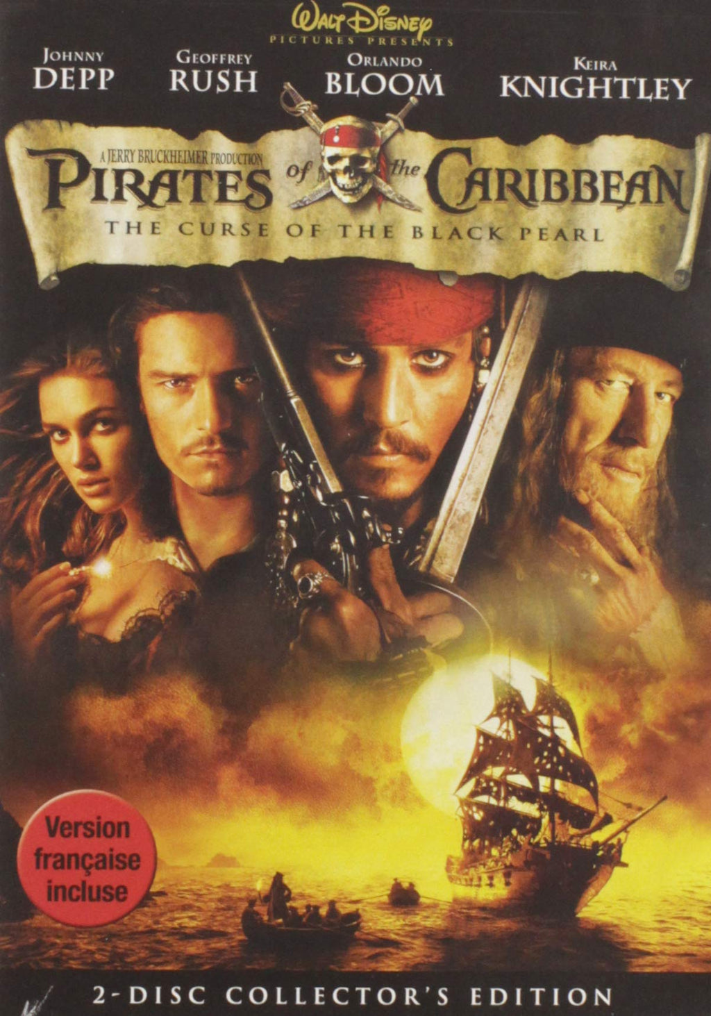 Pirates of the Caribbean: The Curse of the Black Pearl - Soundtrack (DVD)