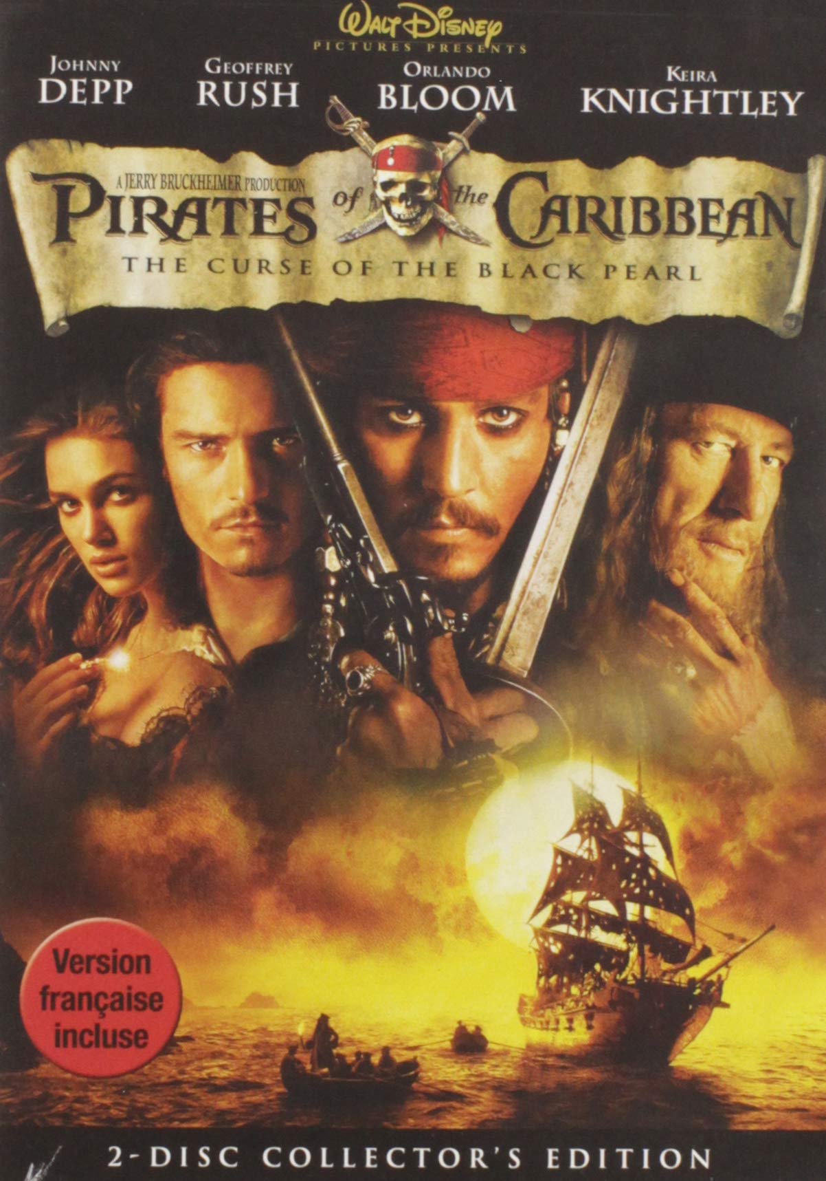 Pirates of the Caribbean: The Curse of the Black Pearl - Soundtrack (DVD)