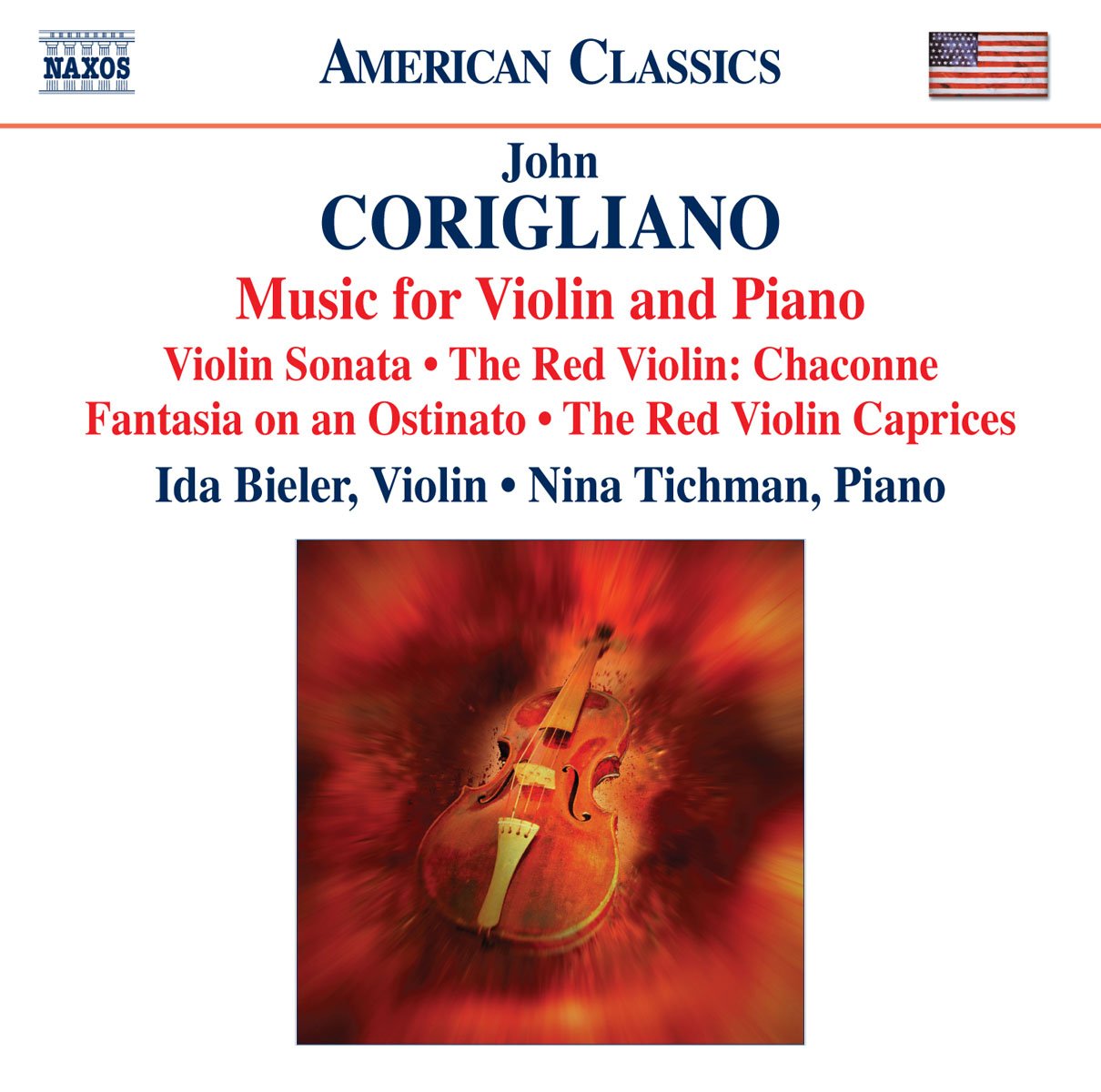 John Corigliano / Ida Bieler / Nina Tichman - Corigliano, J.: Violin and Piano Music (CD)