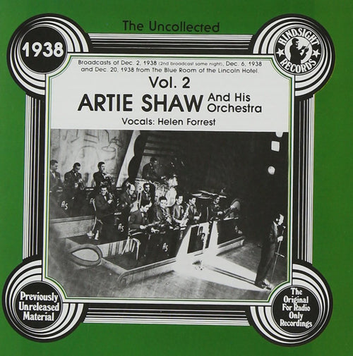 Artie Shaw And His Orchestra - 1938 Vol 2 (CD)