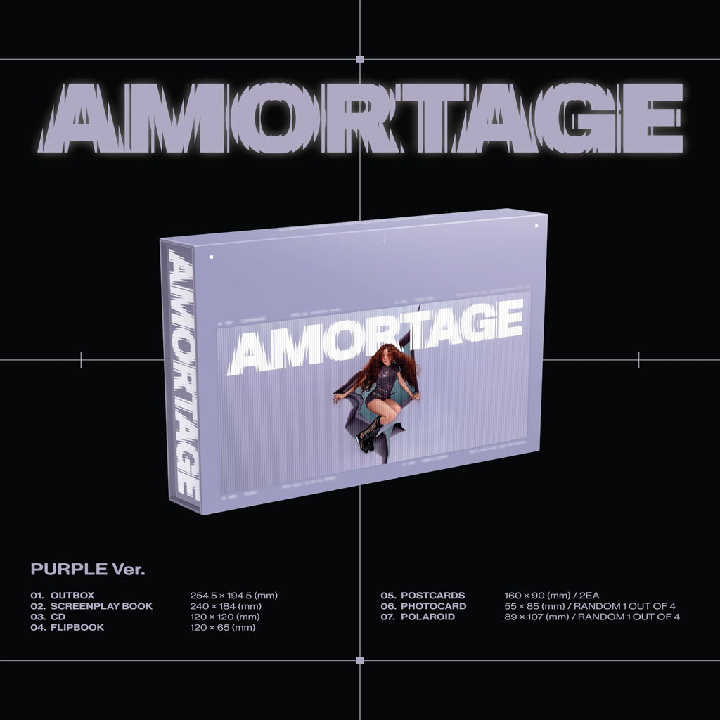 Jisoo - AMORTAGE (PURPLE ver.) (CD)