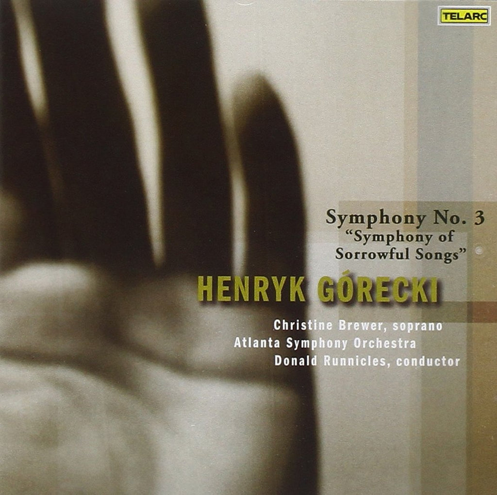G¢recki - Symphony No 3: Symphony of Sorrowful Songs (CD)