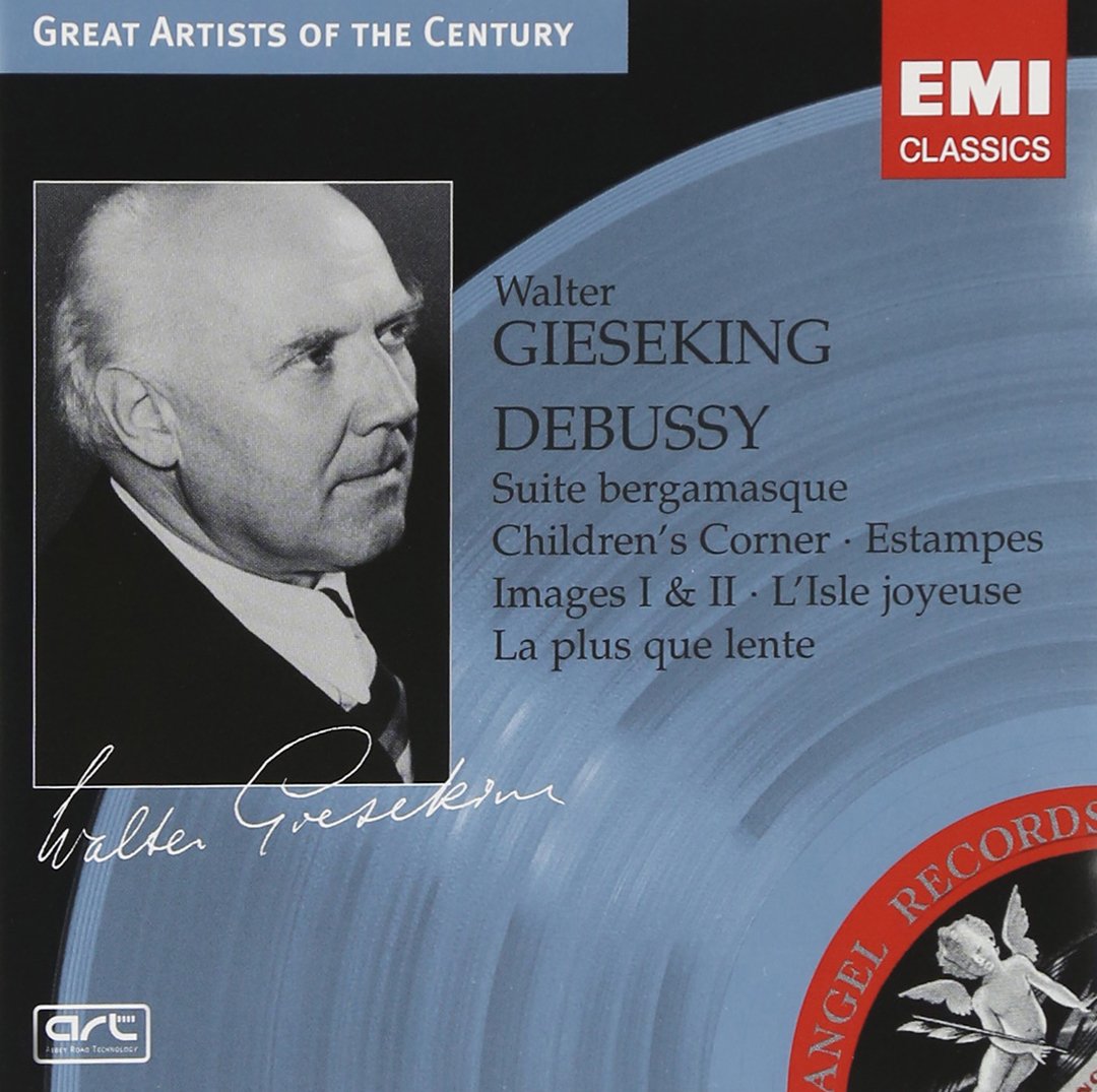 Claude Debussy / Walter Gieseking - Suite bergamasque Estampes / L'isle joyeuse / Images I & II / Children's corner / La plus que lente (CD)