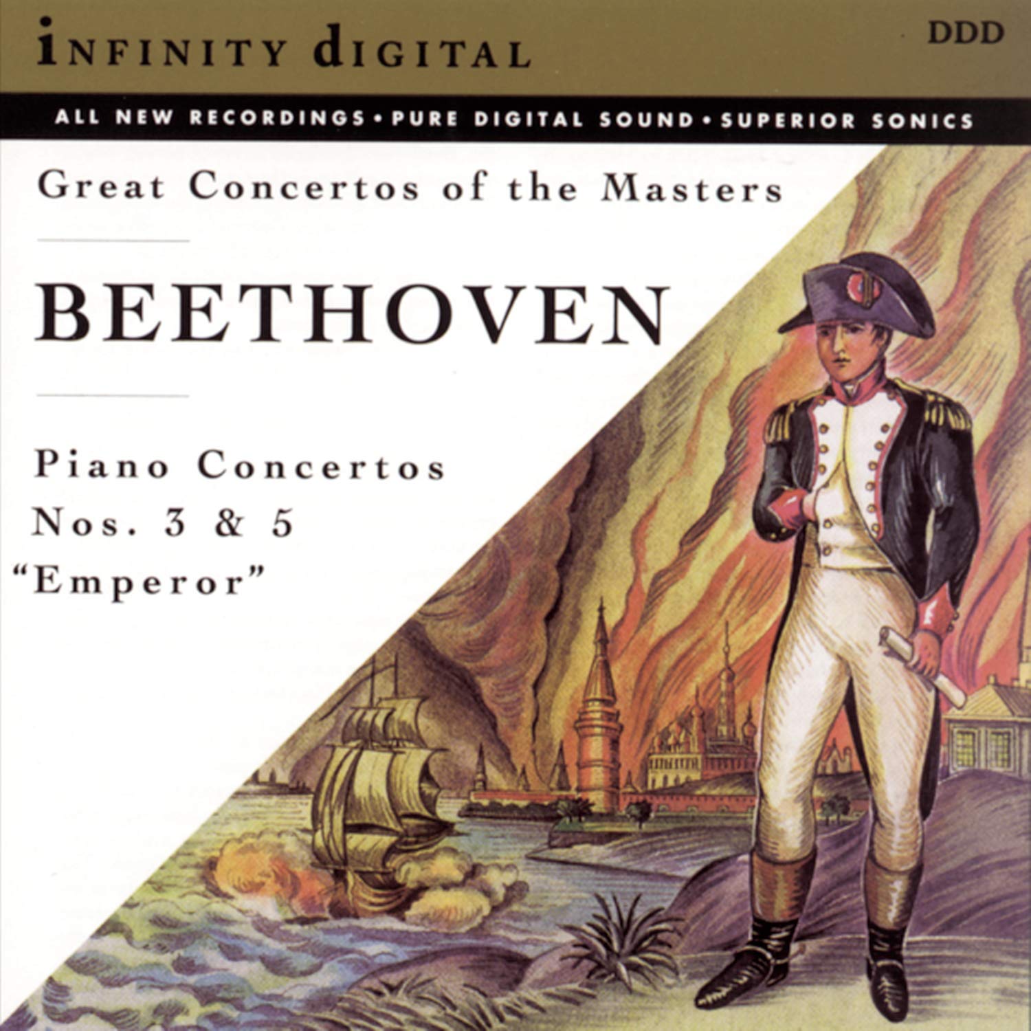 Ludwig Van Beethoven - Great Concertos of the Masters (CD)
