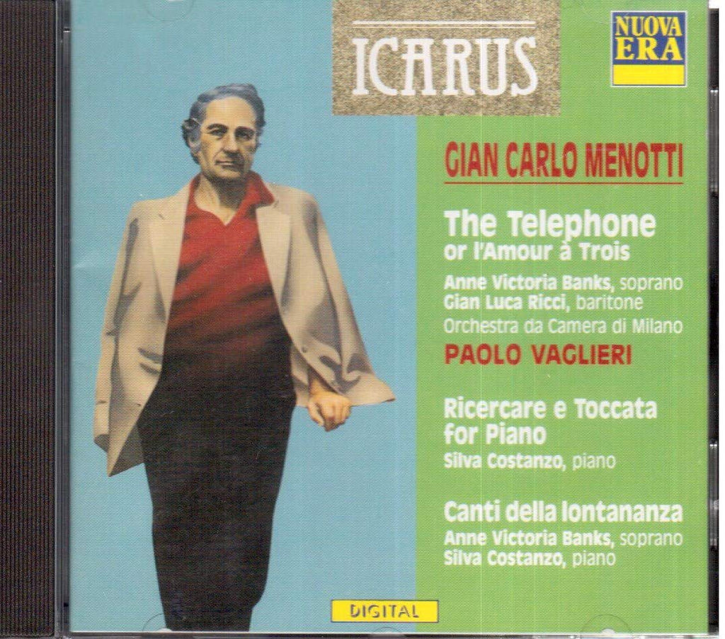 Menotti: The Telephone; Ricercare & Toccata; Canti Dell Lontananza (CD)