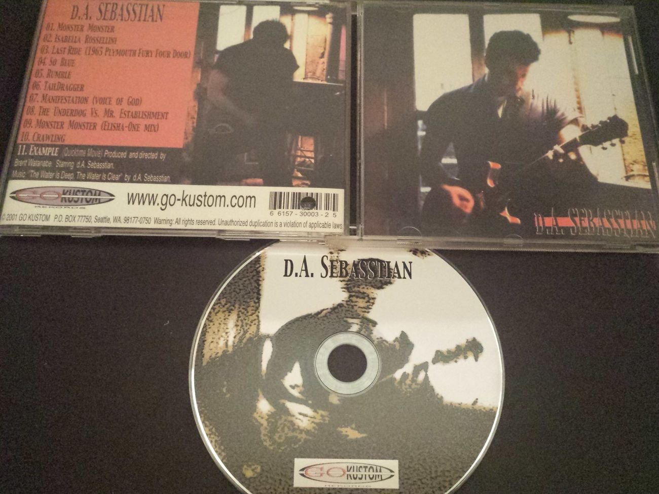 D. A. Sebasstian - D.A. Sebasstian (CD)