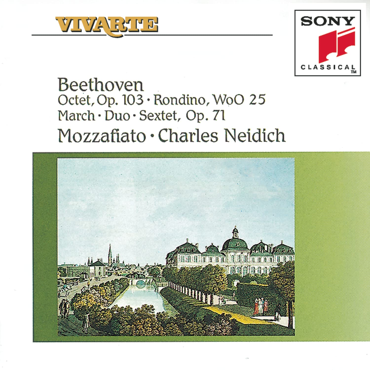 Beethoven - Vivarte- Beethoven: Octet- Sextet, Mozzafiato-Charles Neidich (CD)
