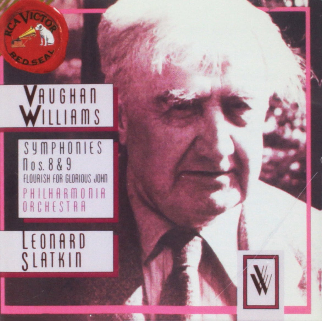 Williams - Vaughan Williams: Symphonies Nos. 8 & 9; Flourish for Glorious John (CD)