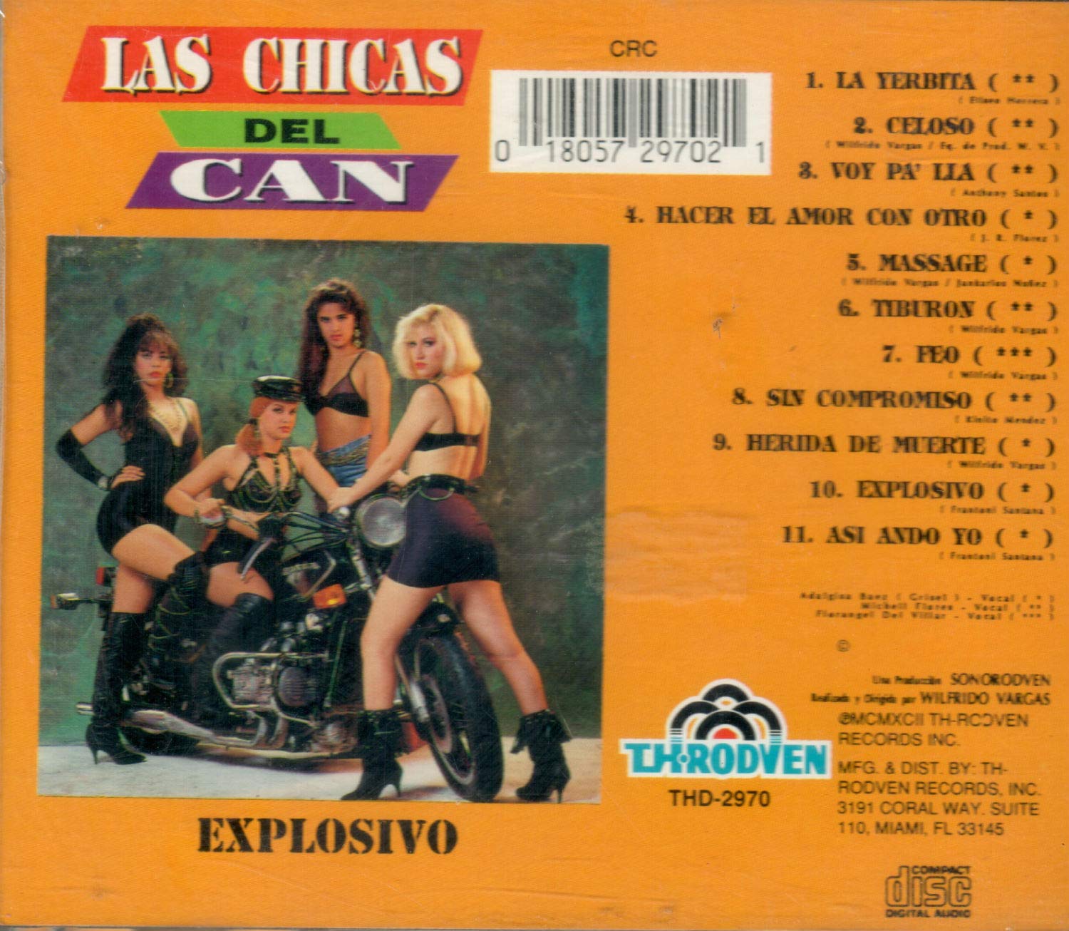 Las Chicas Del Can - Explosivo (CD)