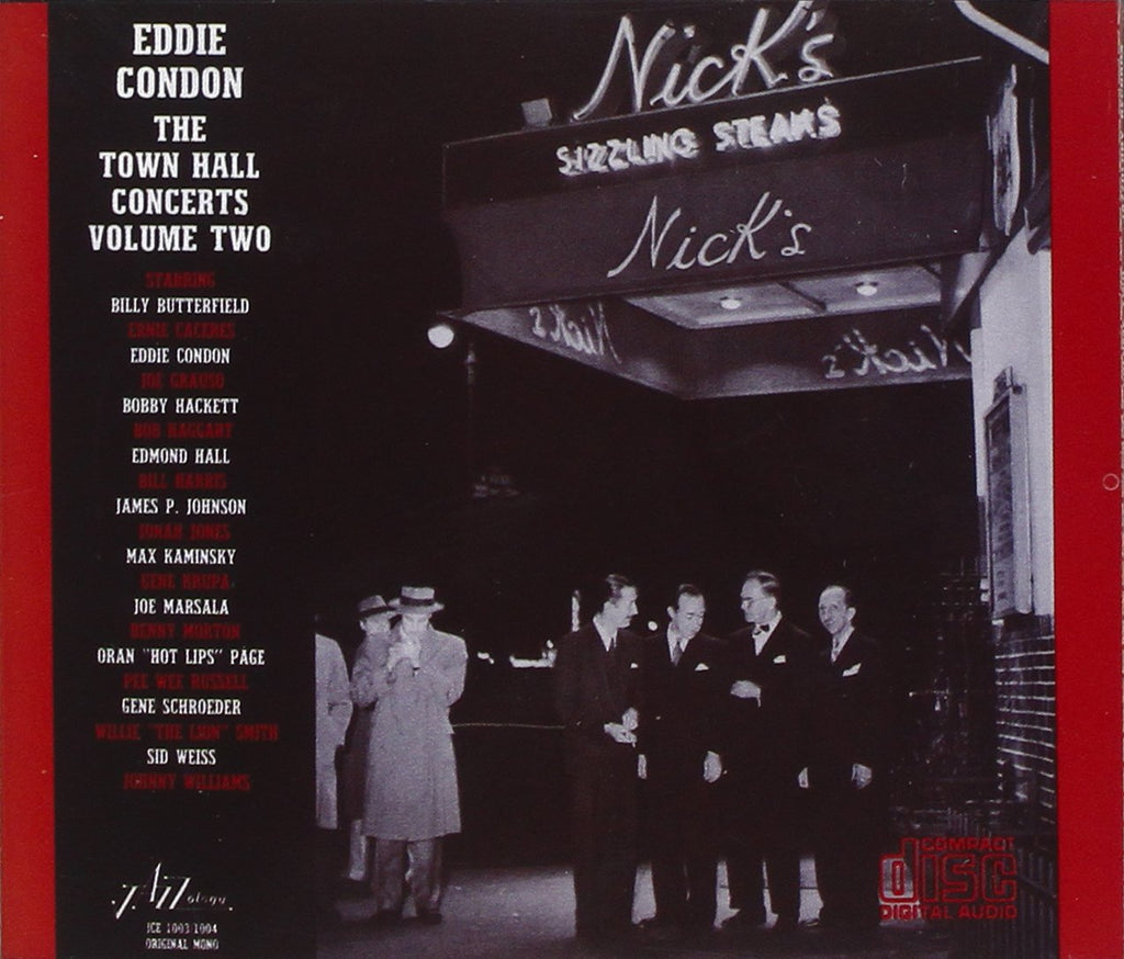 De De Pierce & His New Orleans Band / Billie & De De Pierce - Town Hall Concerts, Vol. 2 (CD)