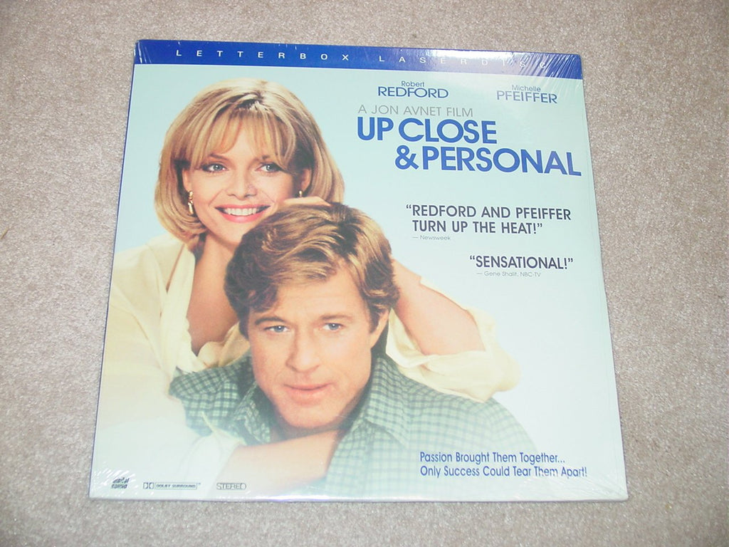 UP CLOSE AND PERSONAL--------LASERDISC