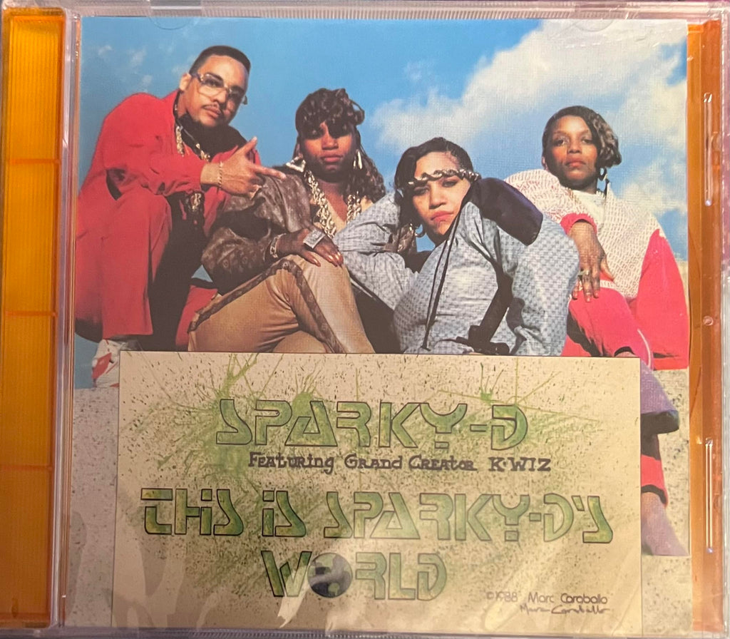 Sparky D / Grand Creator K-Wiz - This Is Sparky-D's World (CD)
