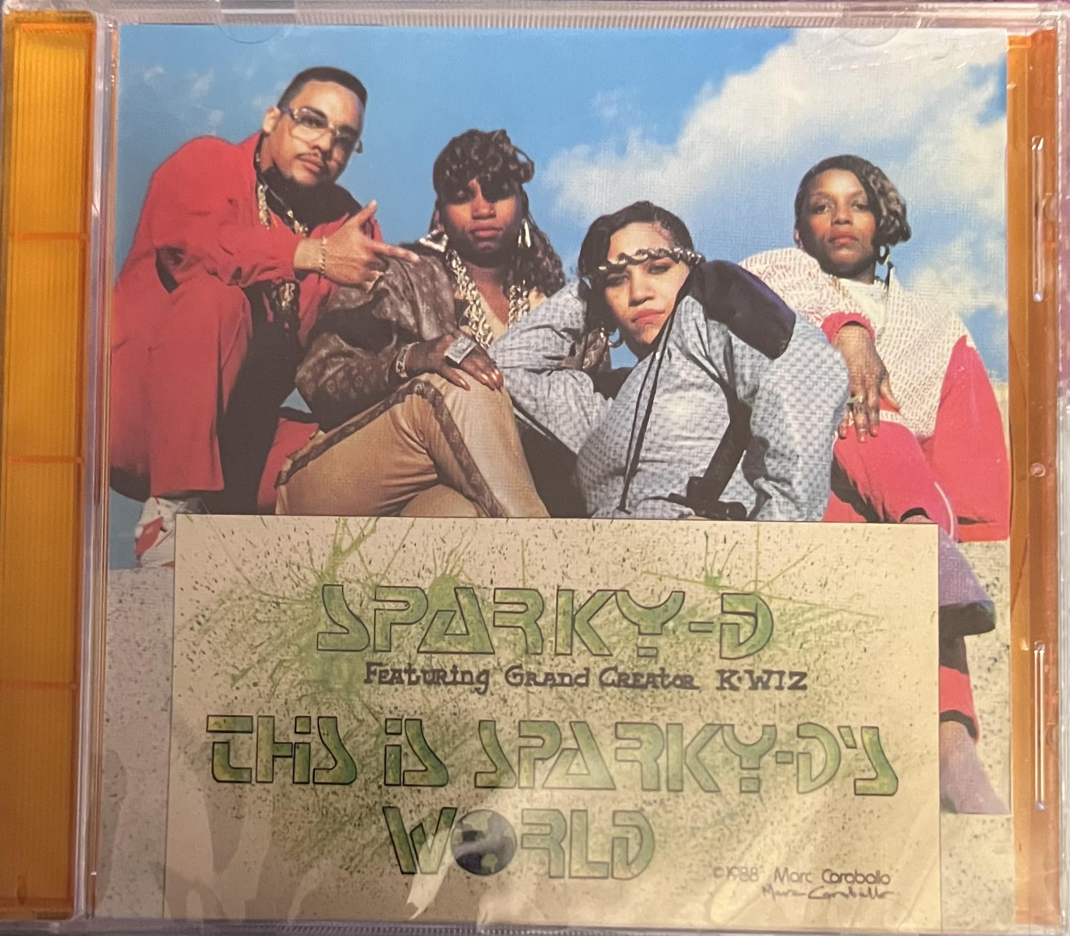 Sparky D / Grand Creator K-Wiz - This Is Sparky-D's World (CD)