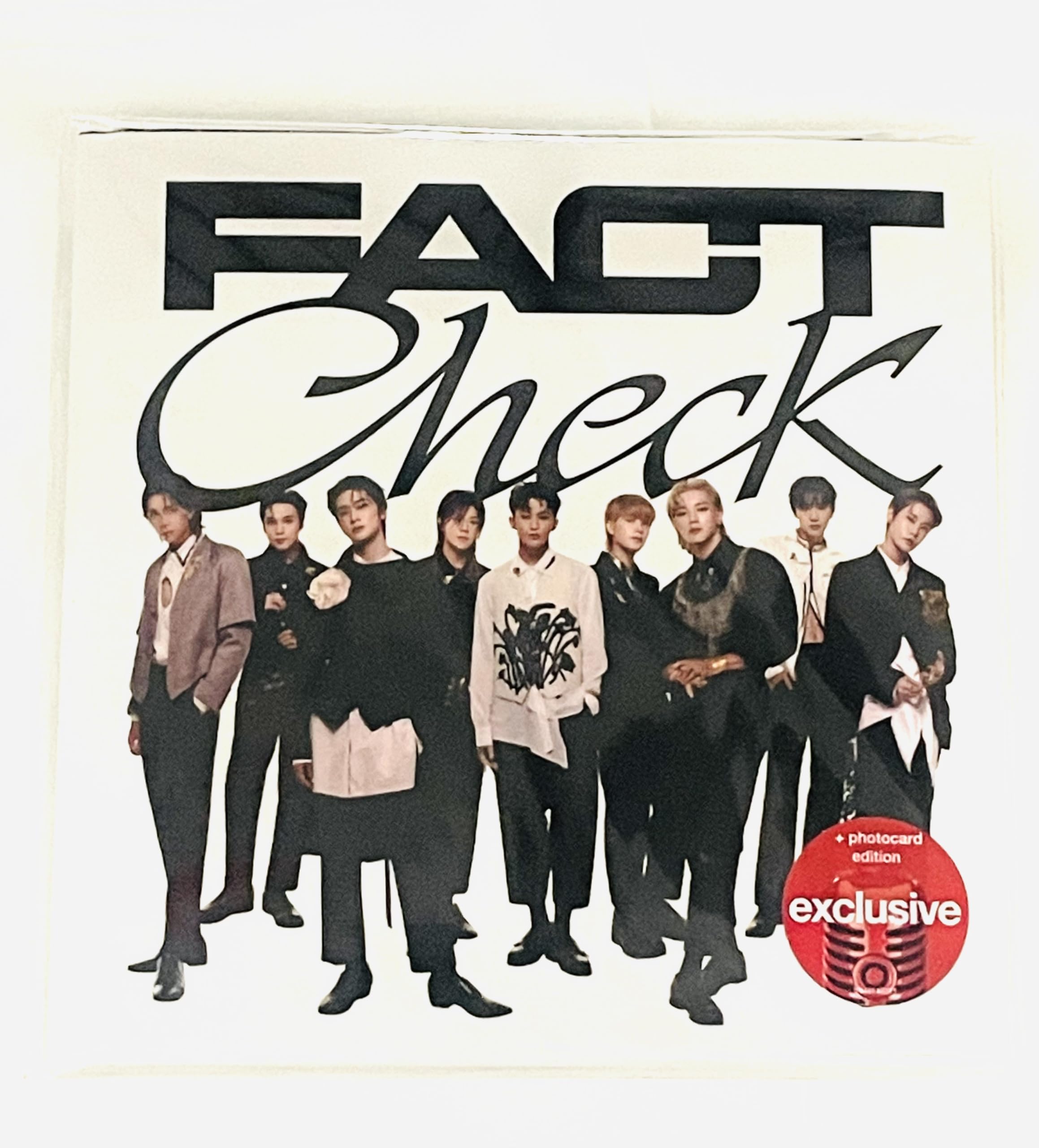 NCT 127 - The 5th Album “Fact Check” (Target Exclusive, CD) (Poster Ver.) (CD)