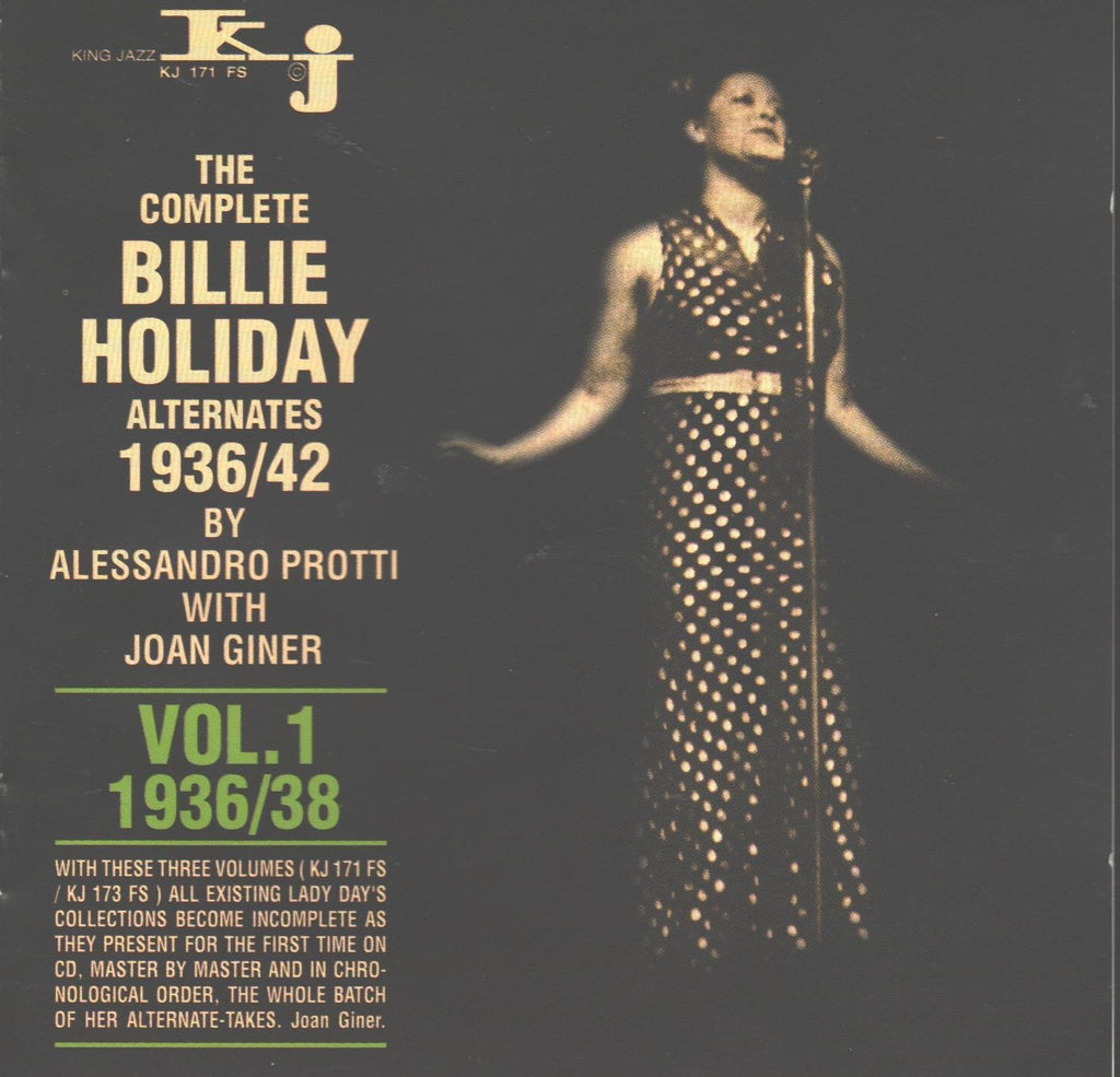 The Complete Billie Holiday Alternates, Vol. 1: 1936/1938 (CD)