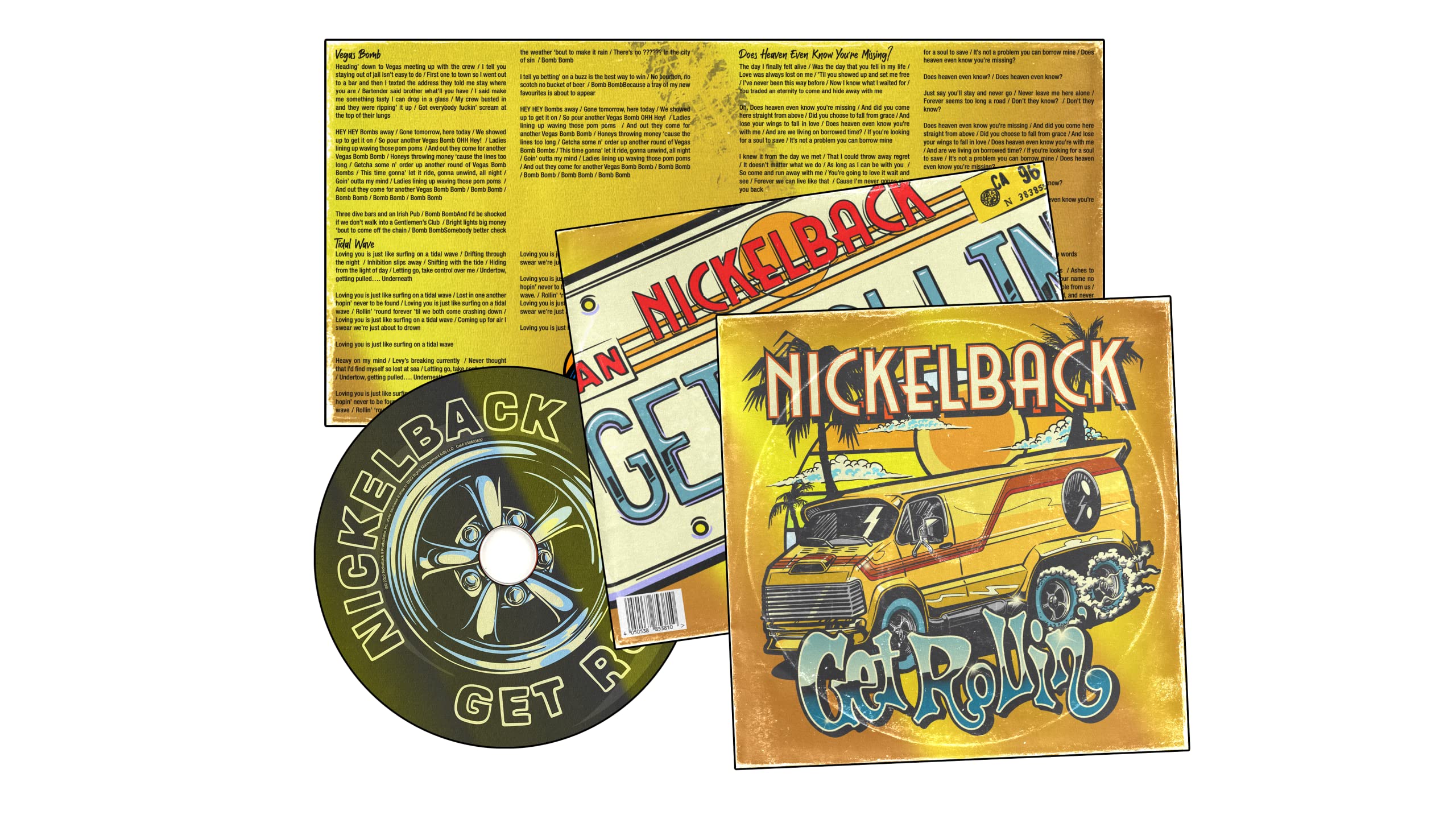 Nickelback - Get Rollin' (CD)